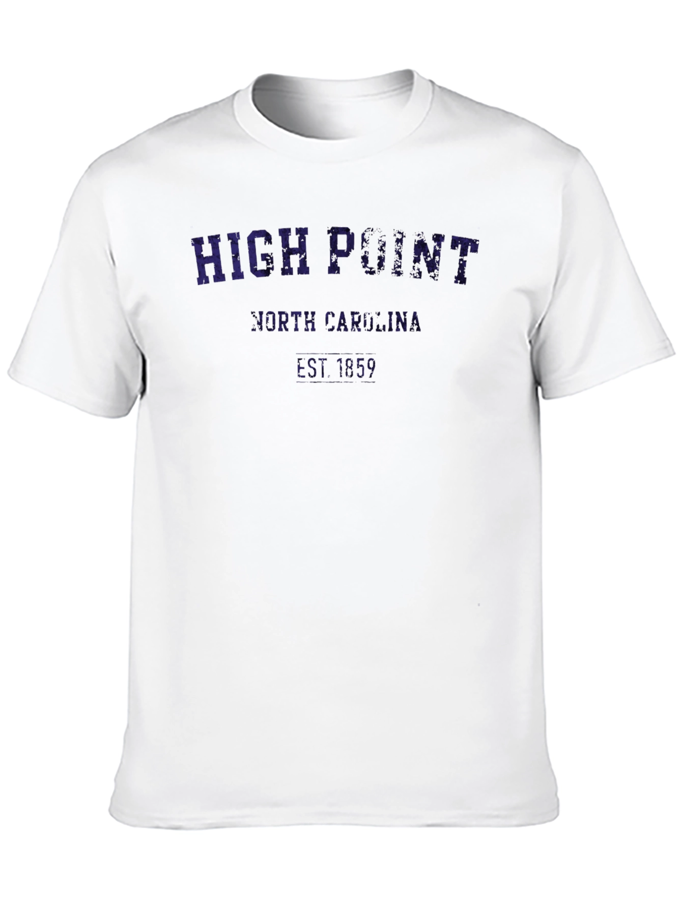High Point North Carolina Black Graphic T-Shirt