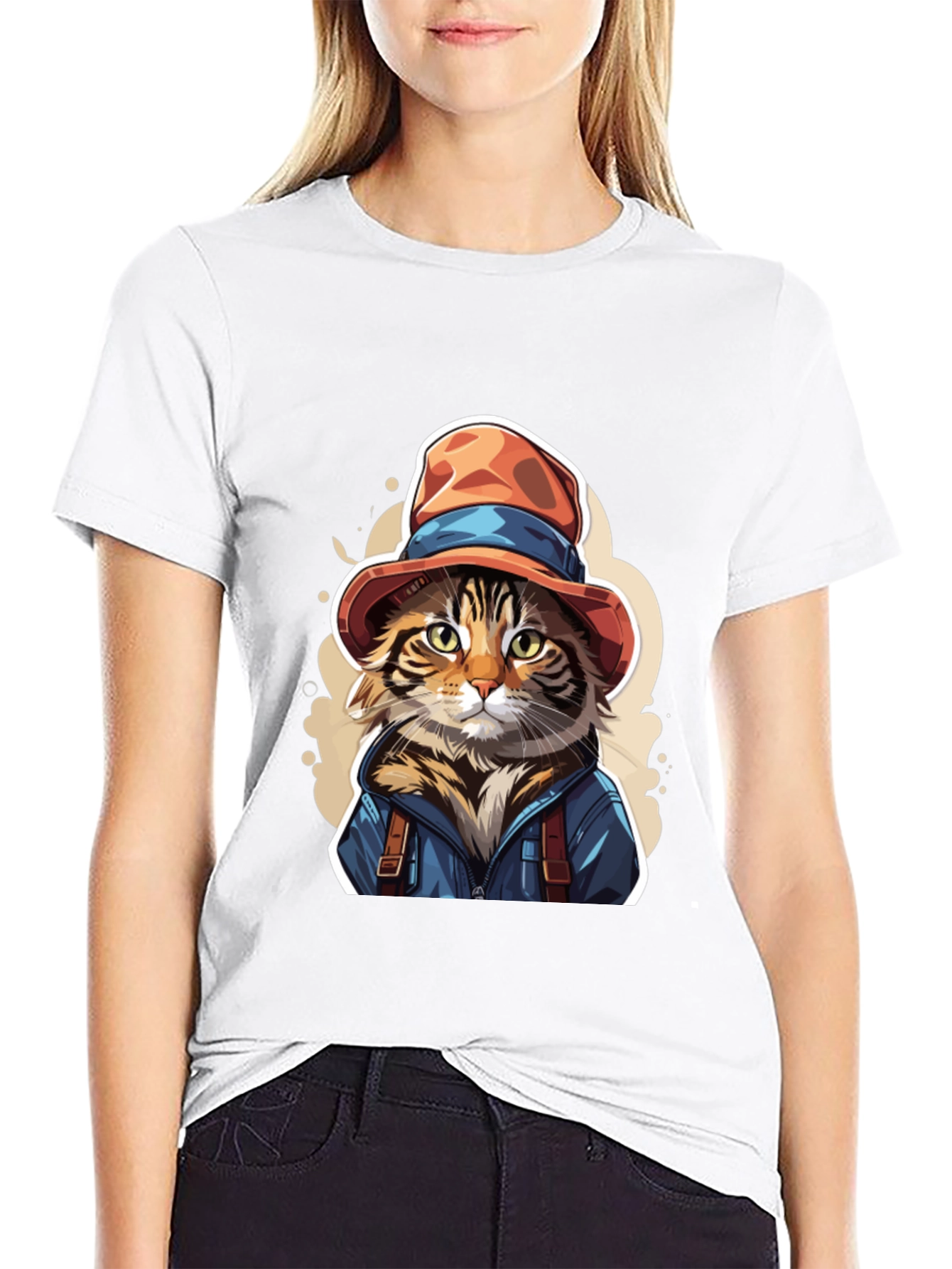 Cat Detective T-Shirt: Whimsical Feline Fashion
