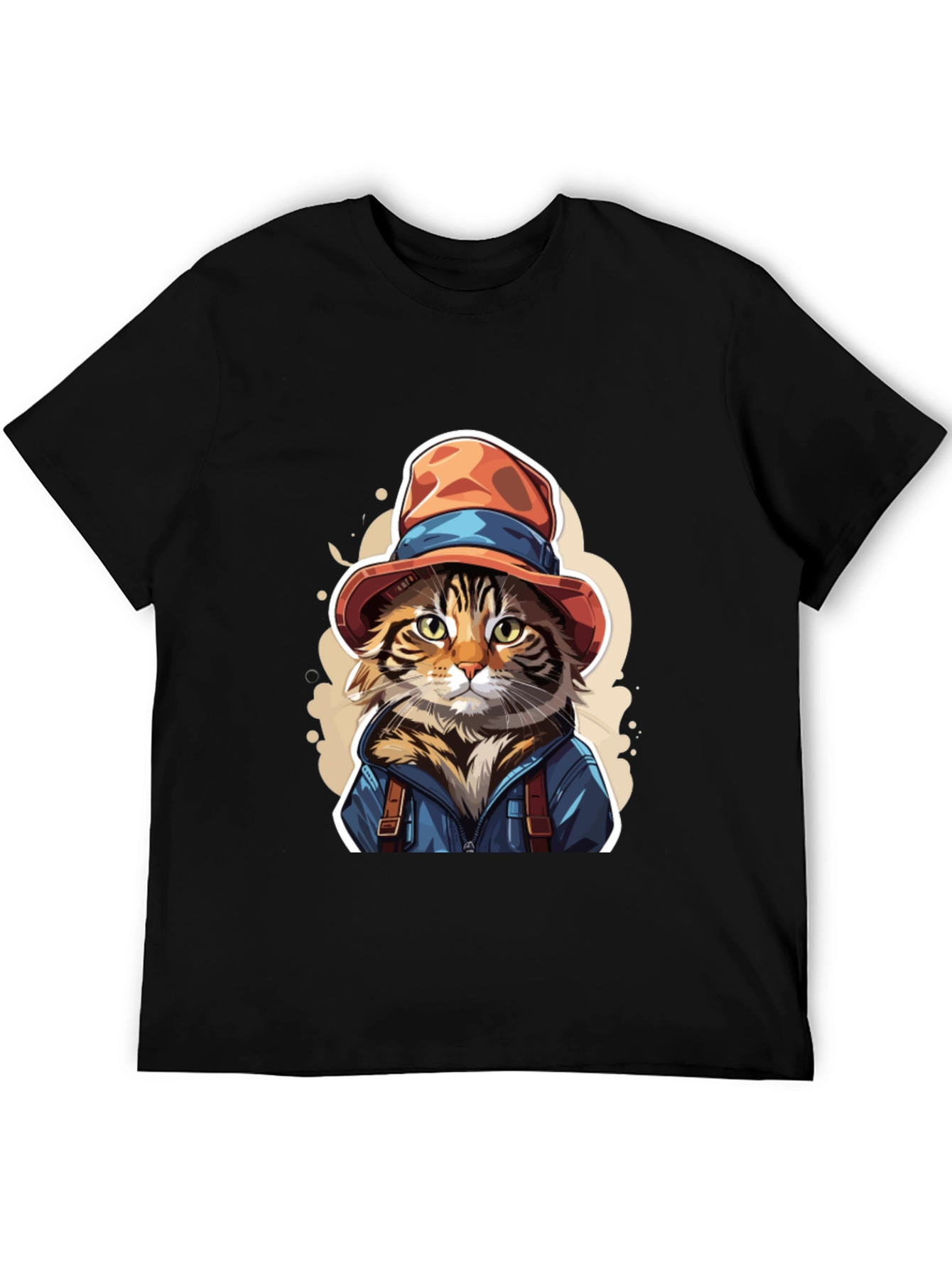 Cat Detective T-Shirt: Whimsical Feline Fashion