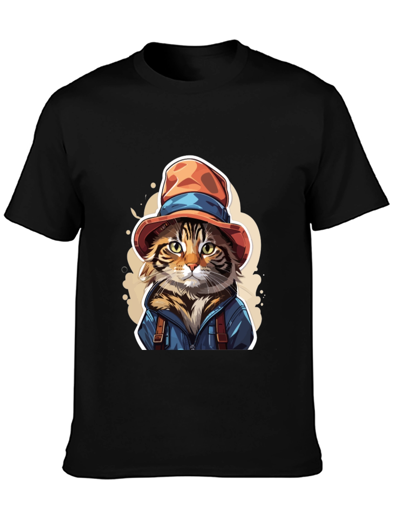Cat Detective T-Shirt: Whimsical Feline Fashion