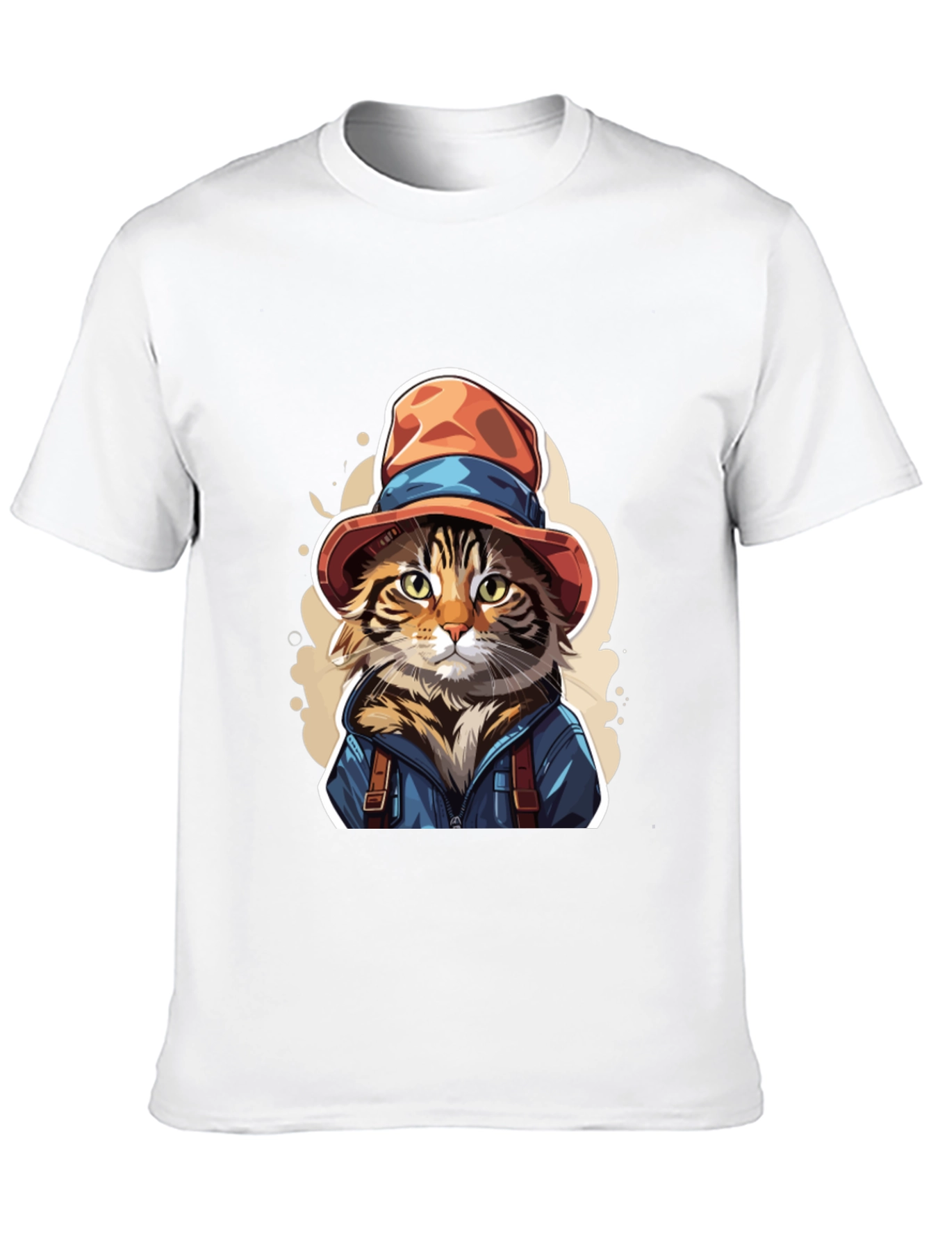 Cat Detective T-Shirt: Whimsical Feline Fashion