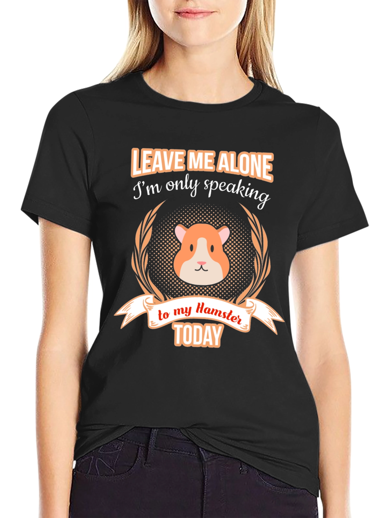 Leave Me Alone Hamster T-Shirt