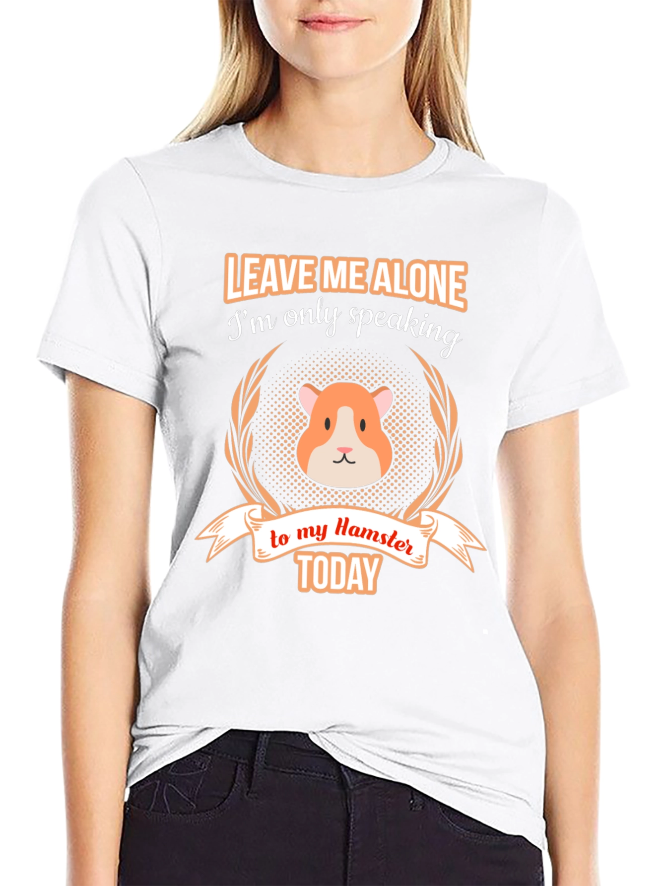 Leave Me Alone Hamster T-Shirt