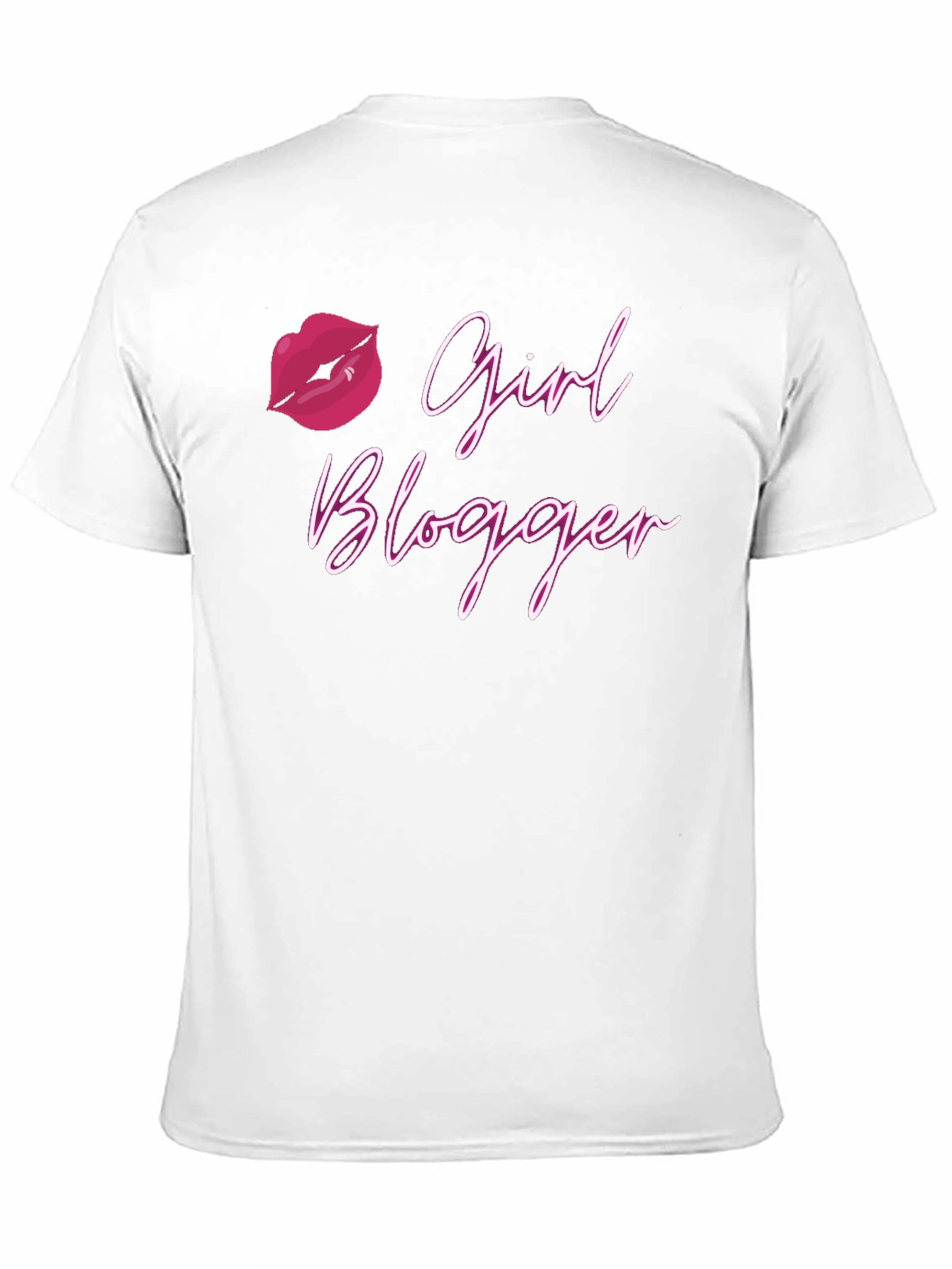 Girl Blogger T-Shirt - Trendy & Stylish