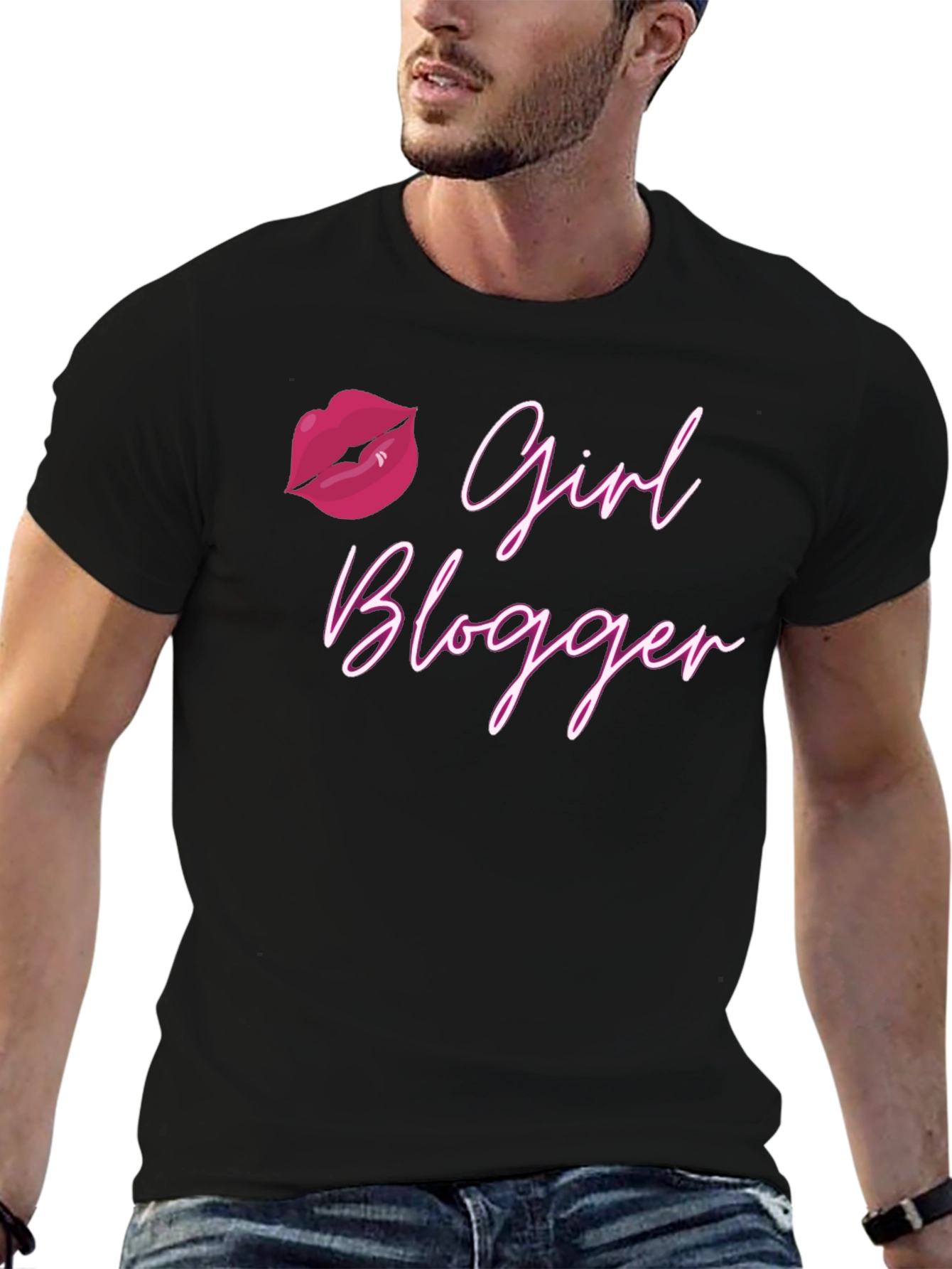 Girl Blogger T-Shirt - Trendy & Stylish