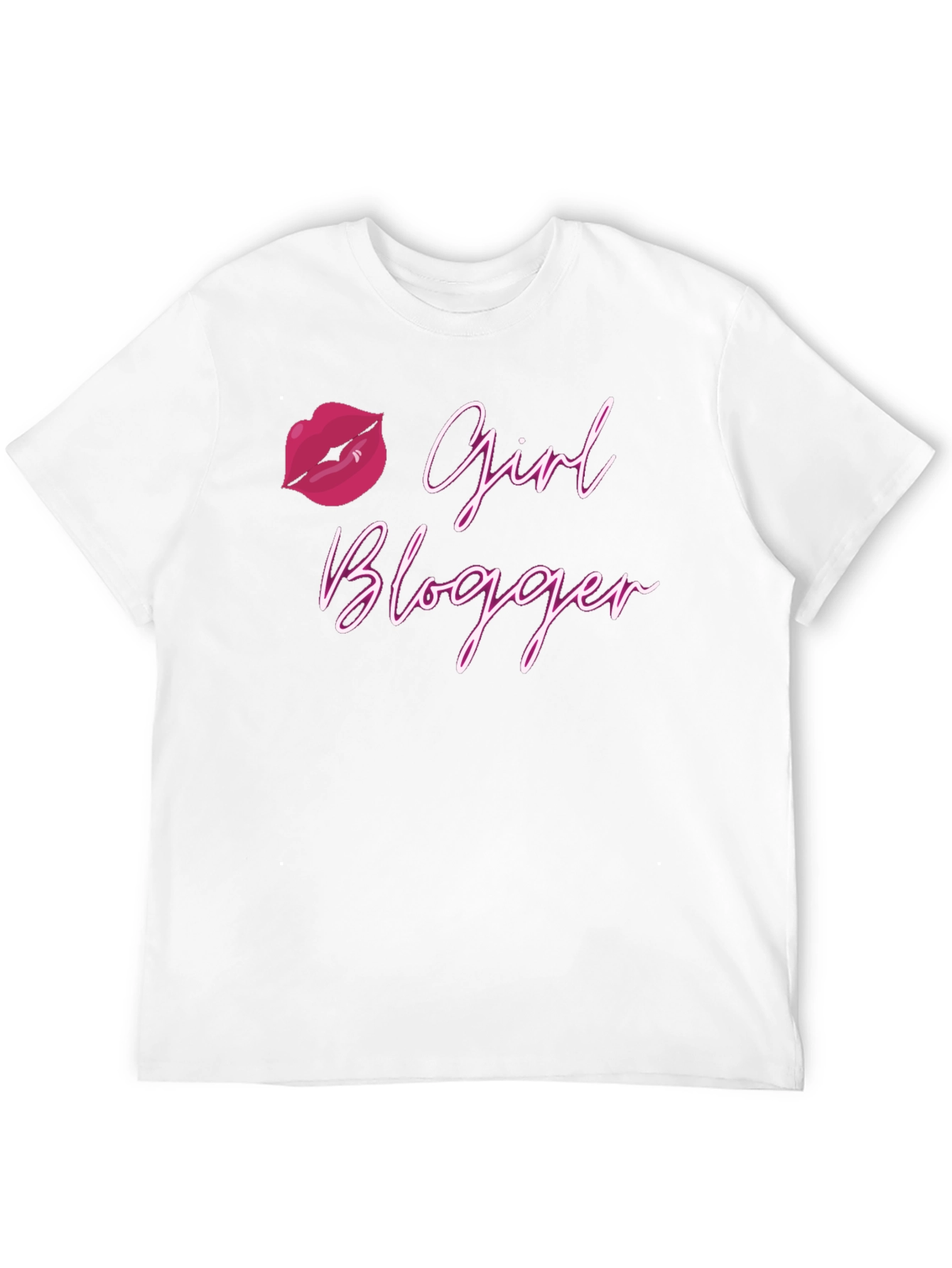 Girl Blogger T-Shirt - Trendy & Stylish
