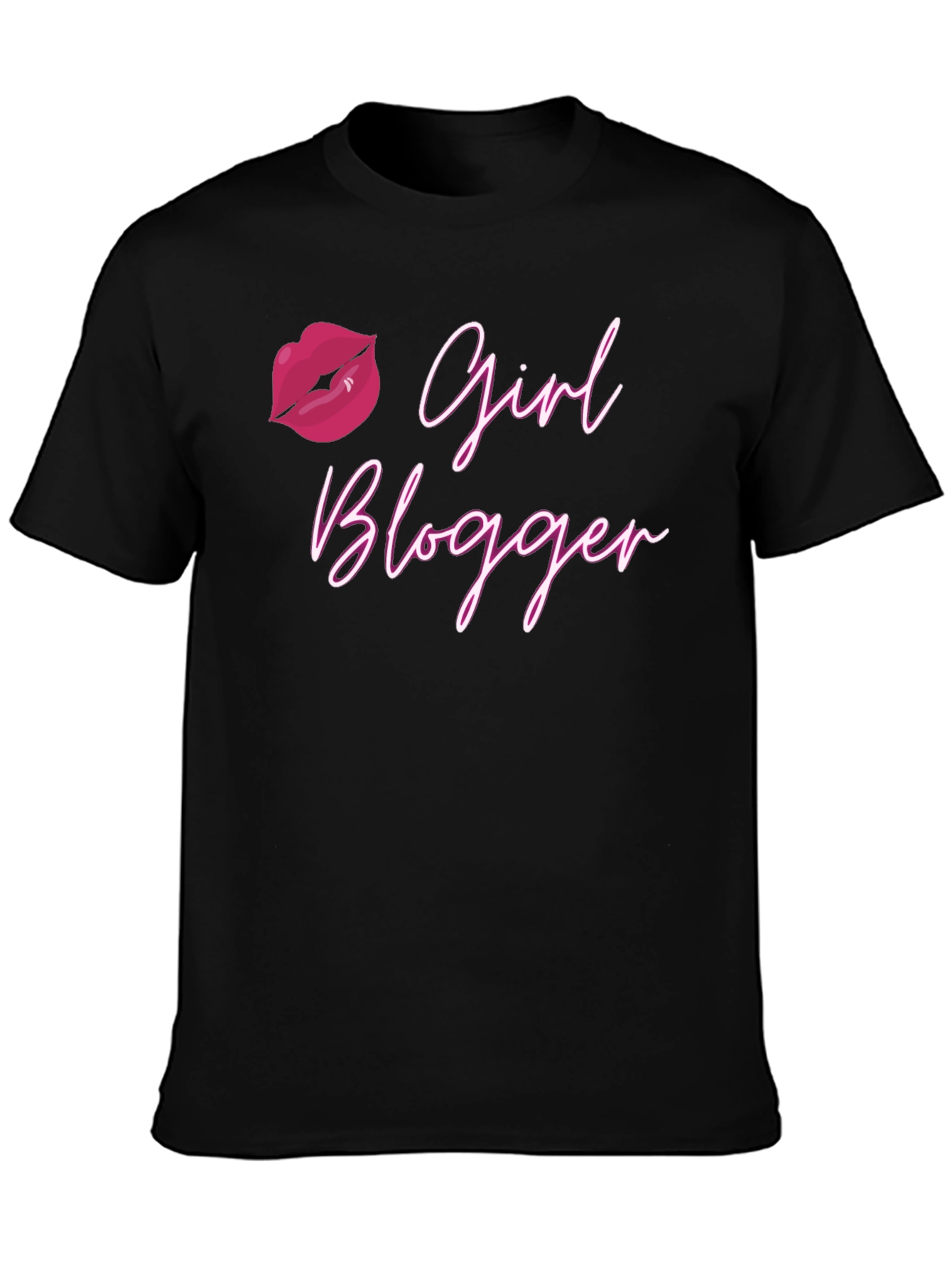 Girl Blogger T-Shirt - Trendy & Stylish