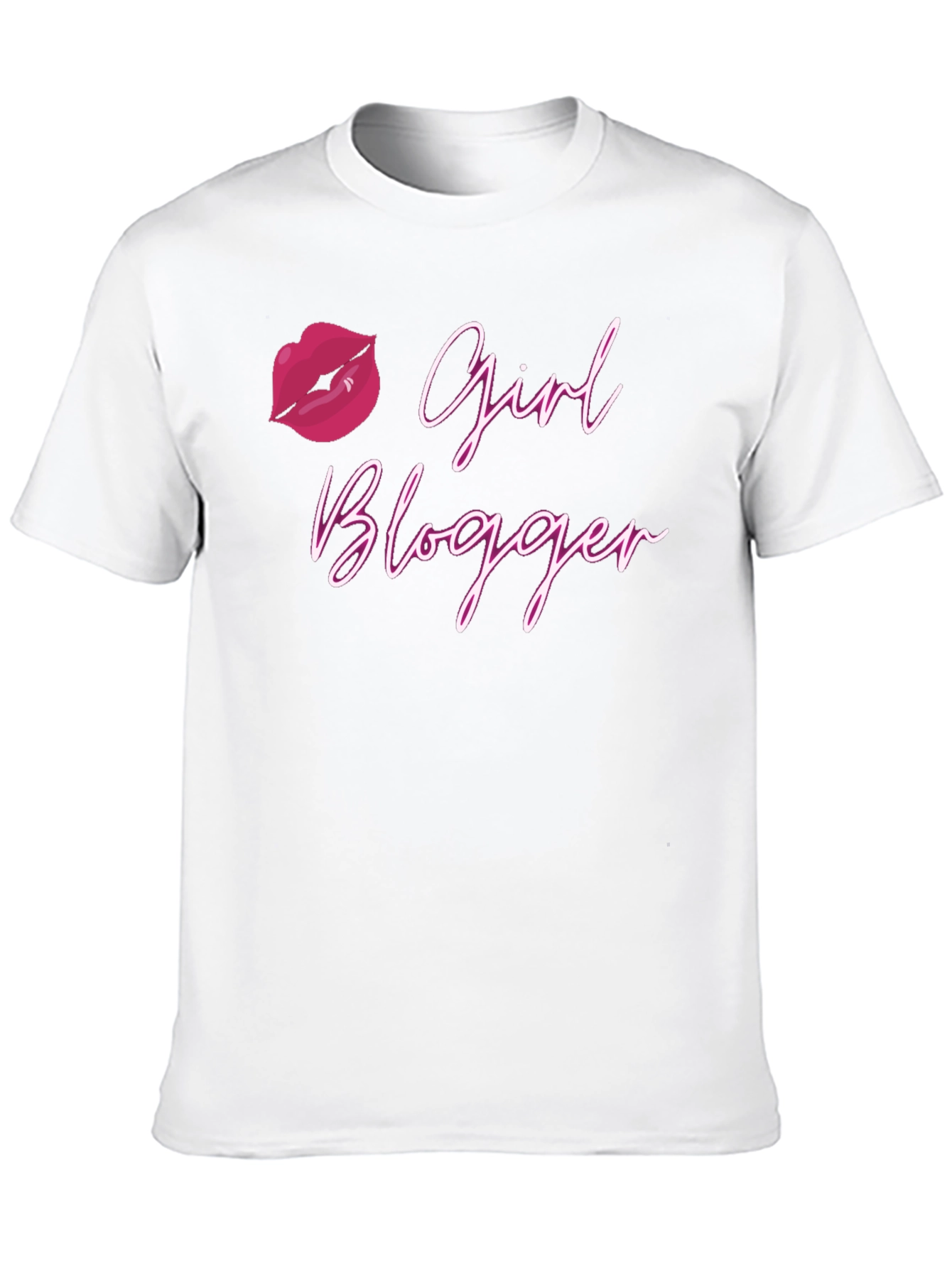 Girl Blogger T-Shirt - Trendy & Stylish