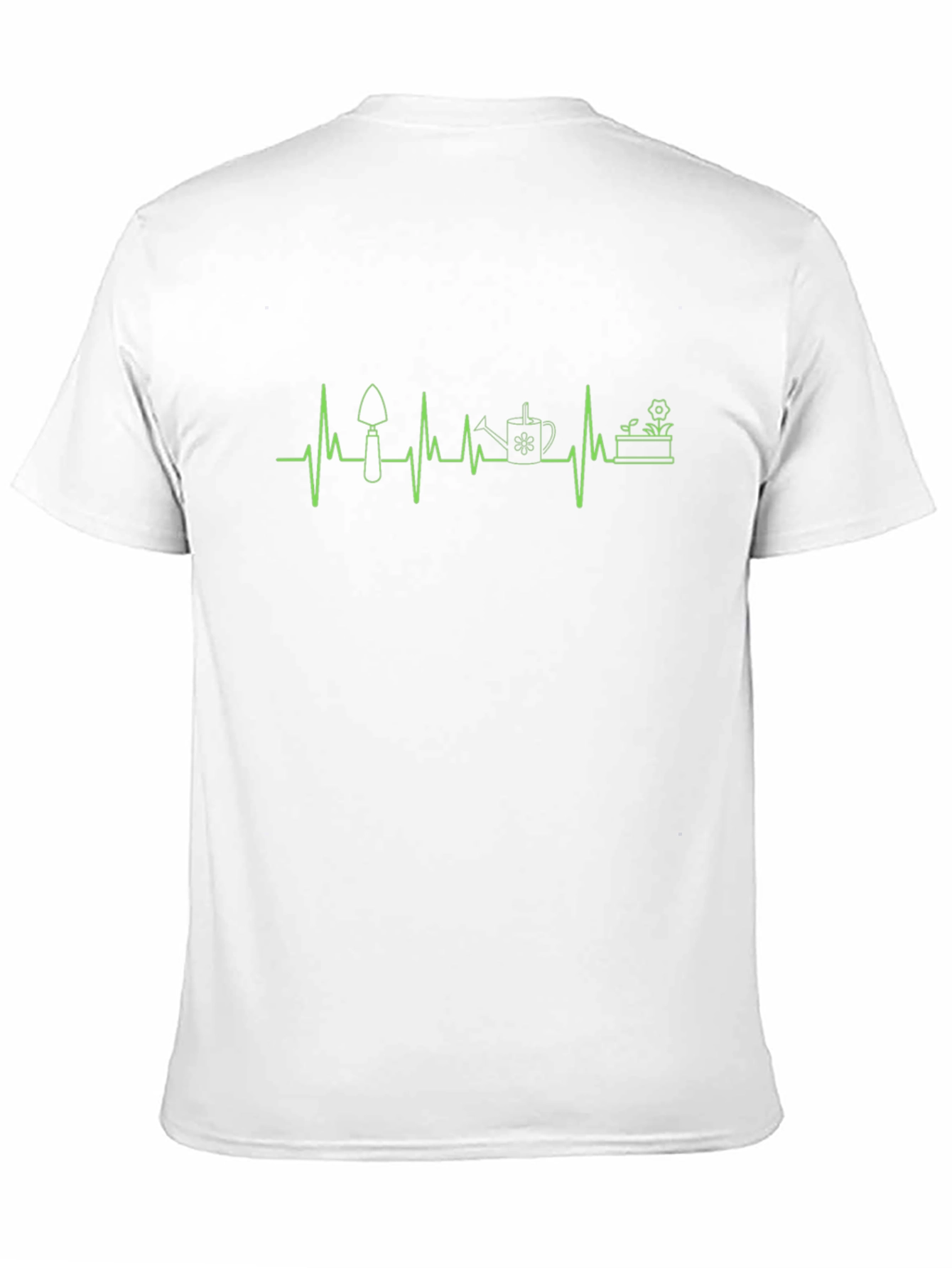 Gardening Heartbeat T-Shirt - Gardener Gift