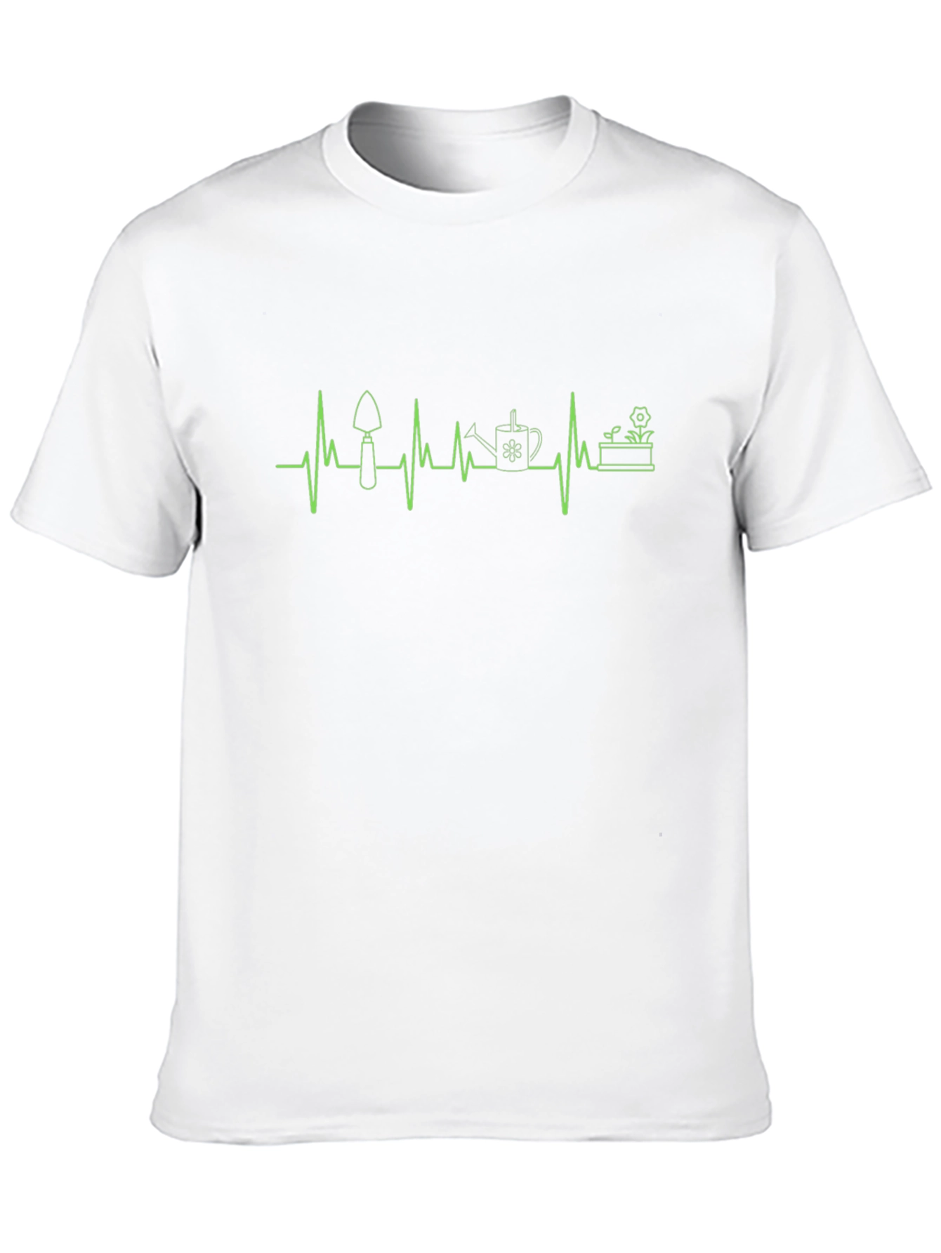 Gardening Heartbeat T-Shirt - Gardener Gift
