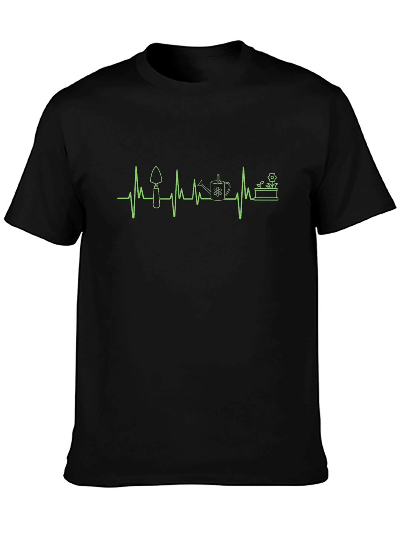 Gardening Heartbeat T-Shirt - Gardener Gift