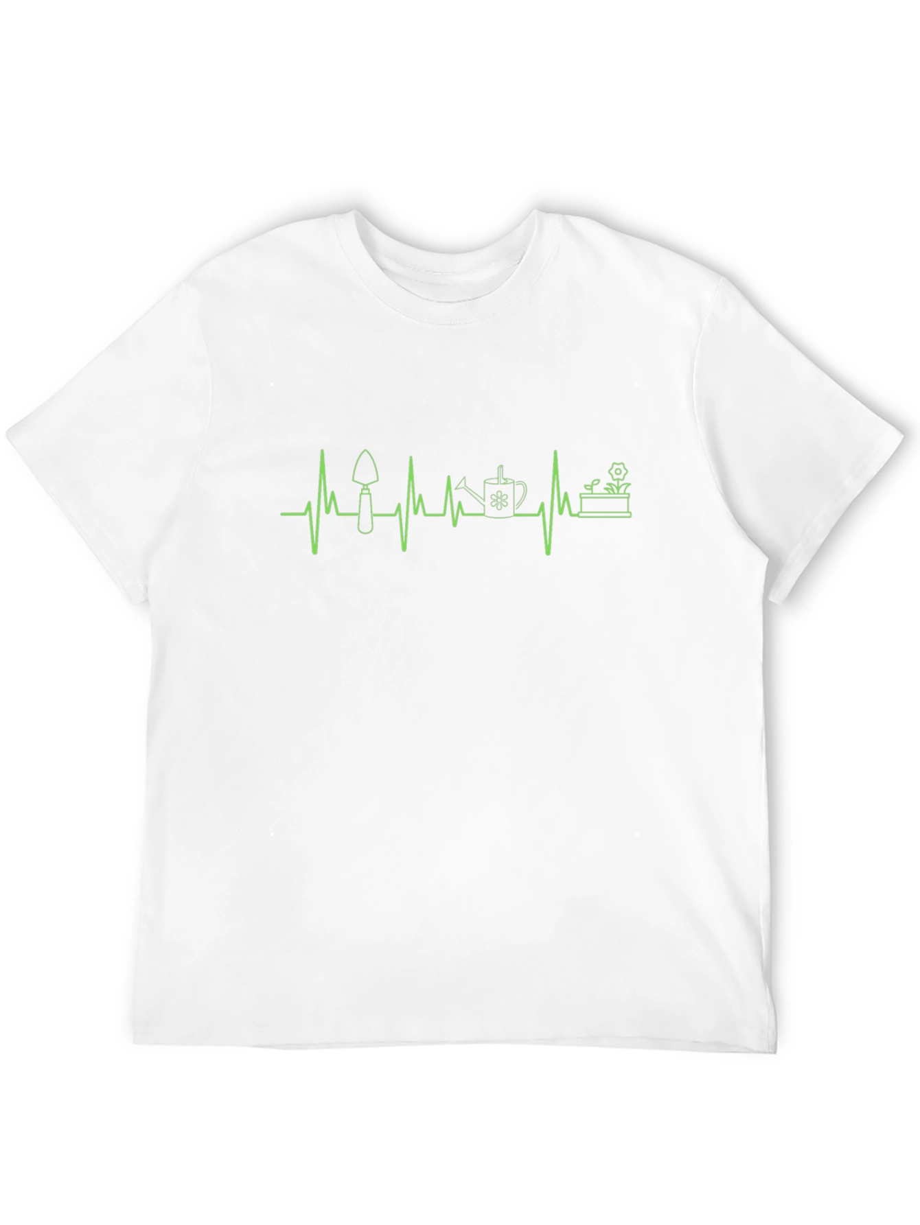 Gardening Heartbeat T-Shirt - Gardener Gift