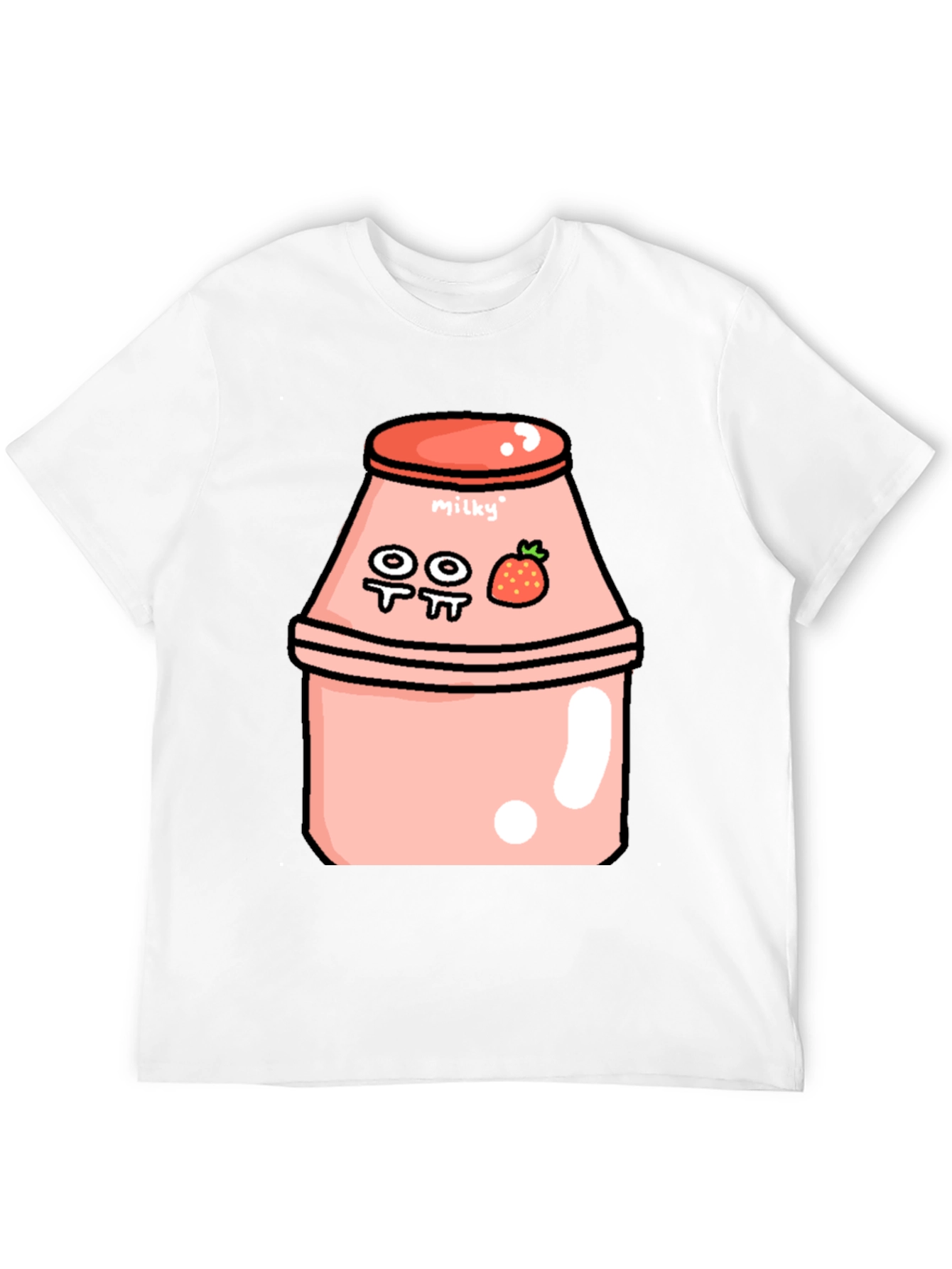 Kawaii Strawberry Milk T-Shirt