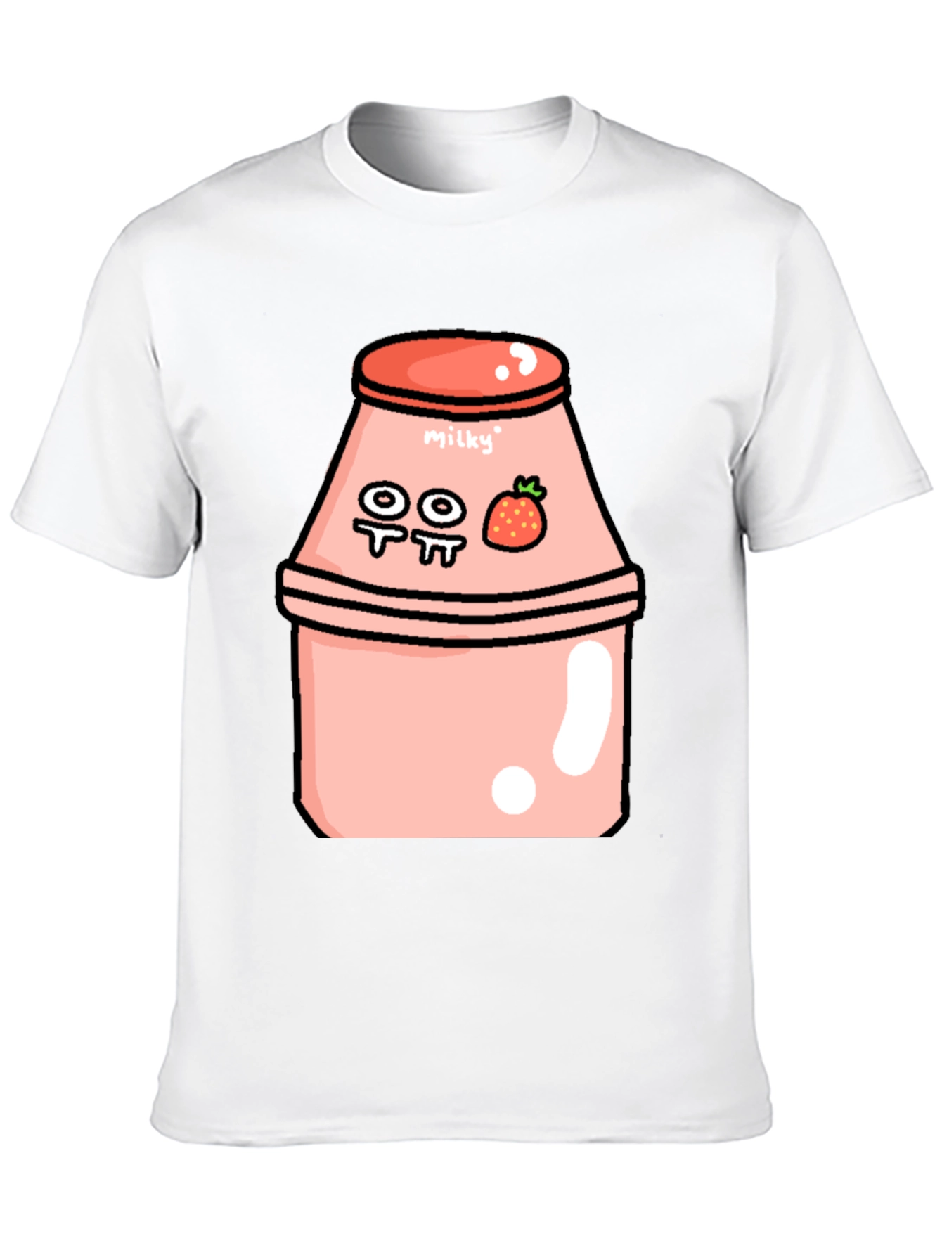 Kawaii Strawberry Milk T-Shirt