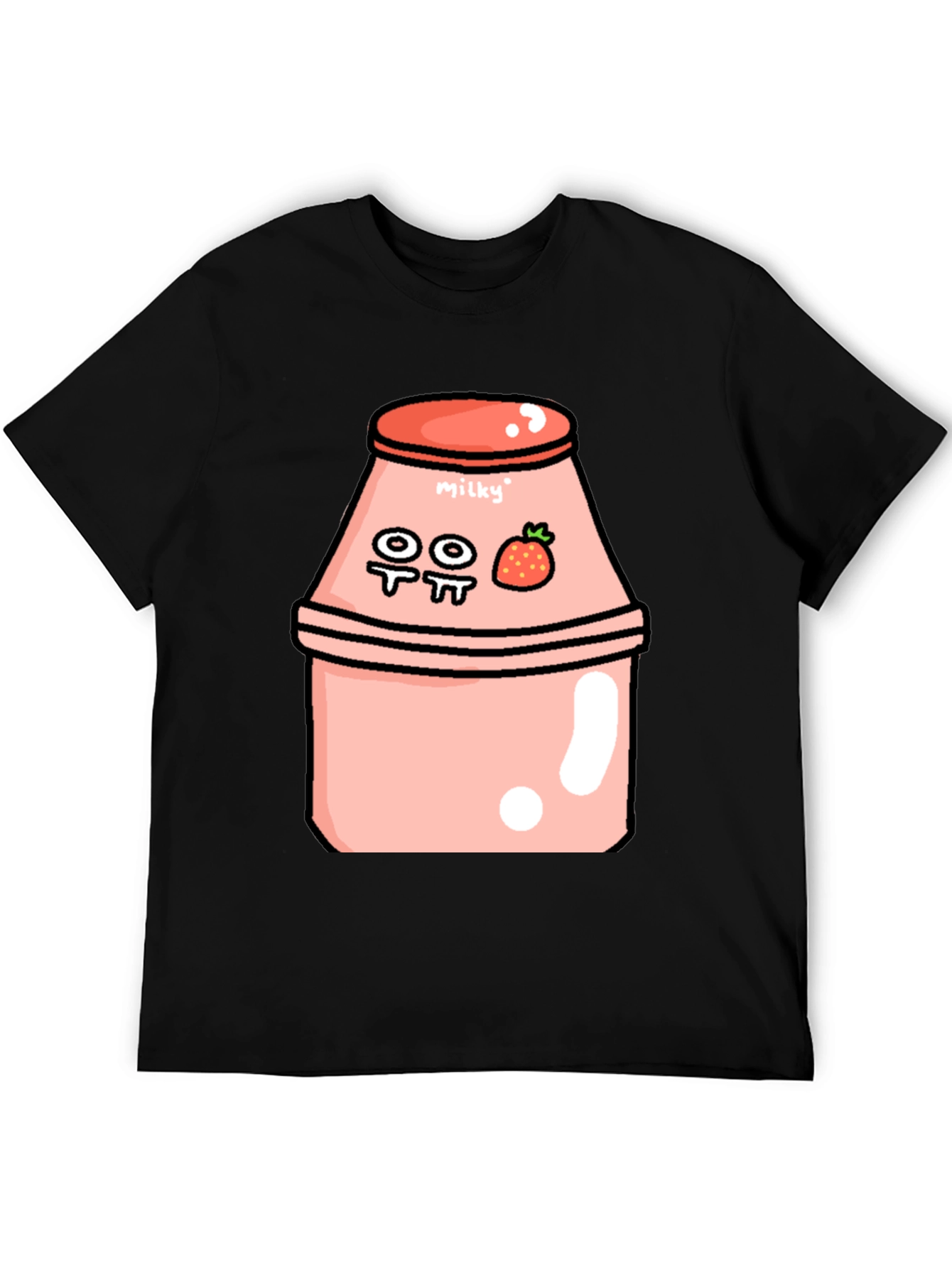 Kawaii Strawberry Milk T-Shirt