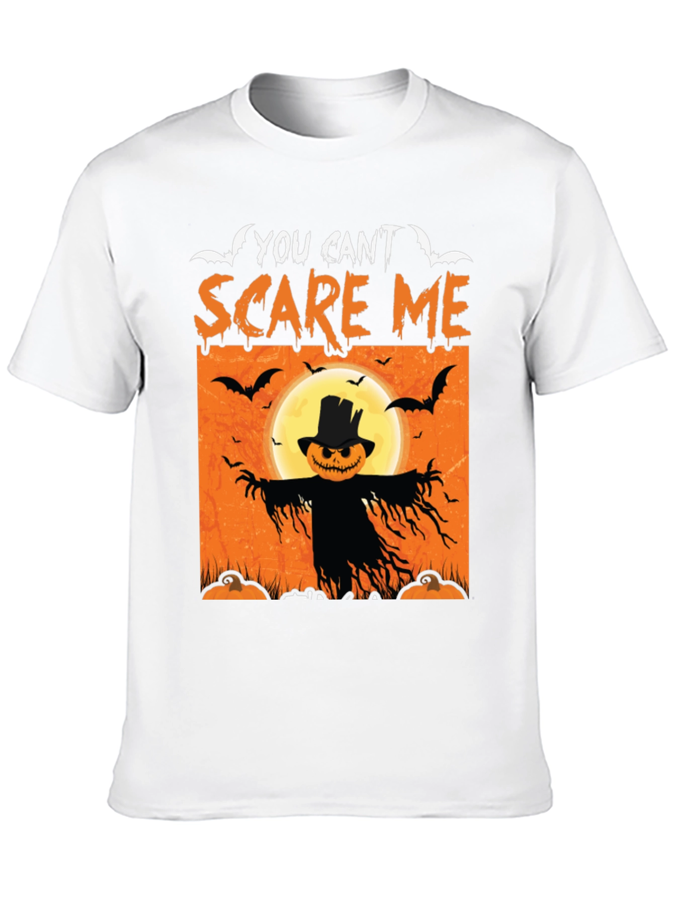You Cant Scare Me Halloween T-Shirt