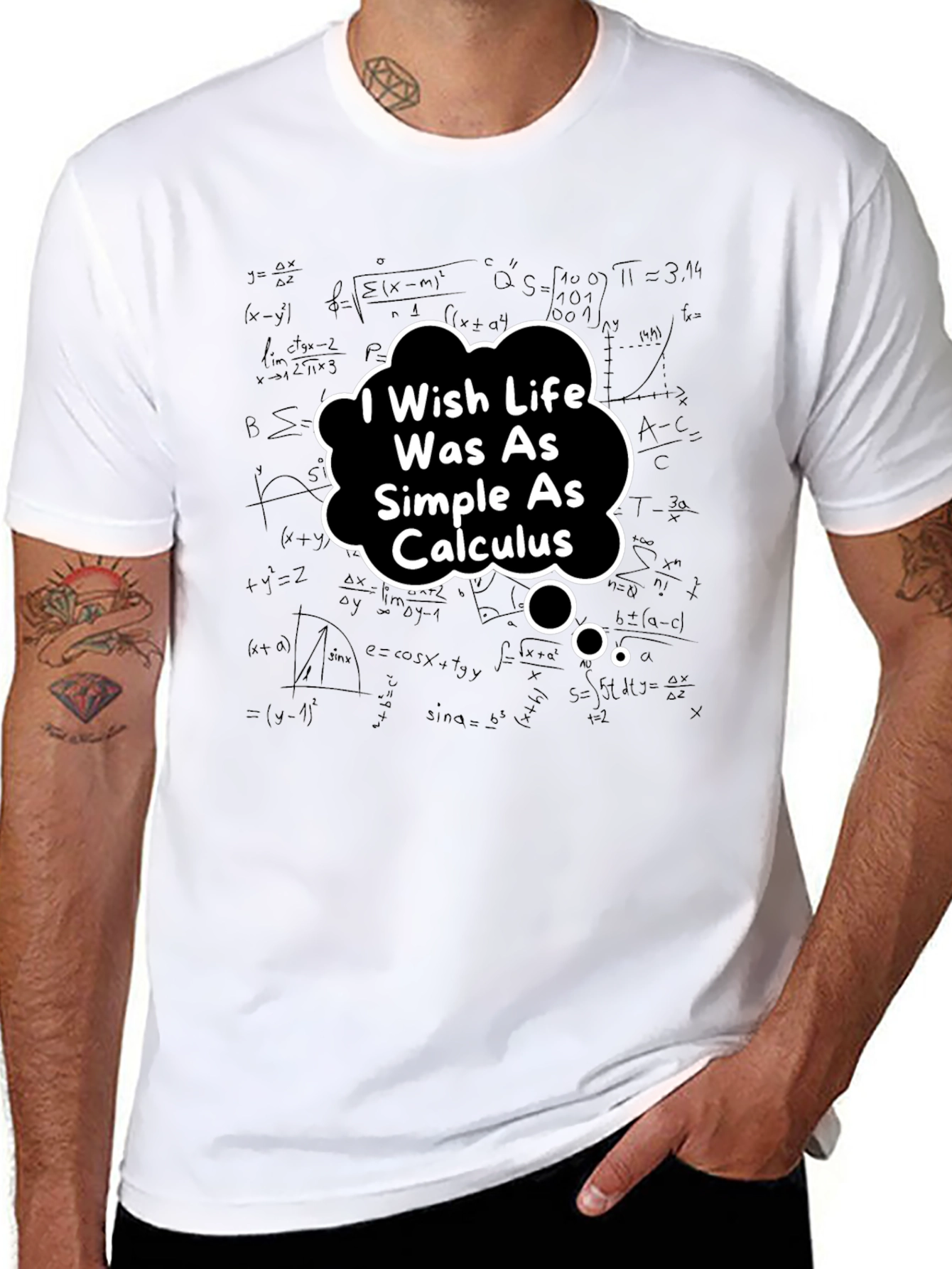 Calculus Humor T-Shirt - Simple Life
