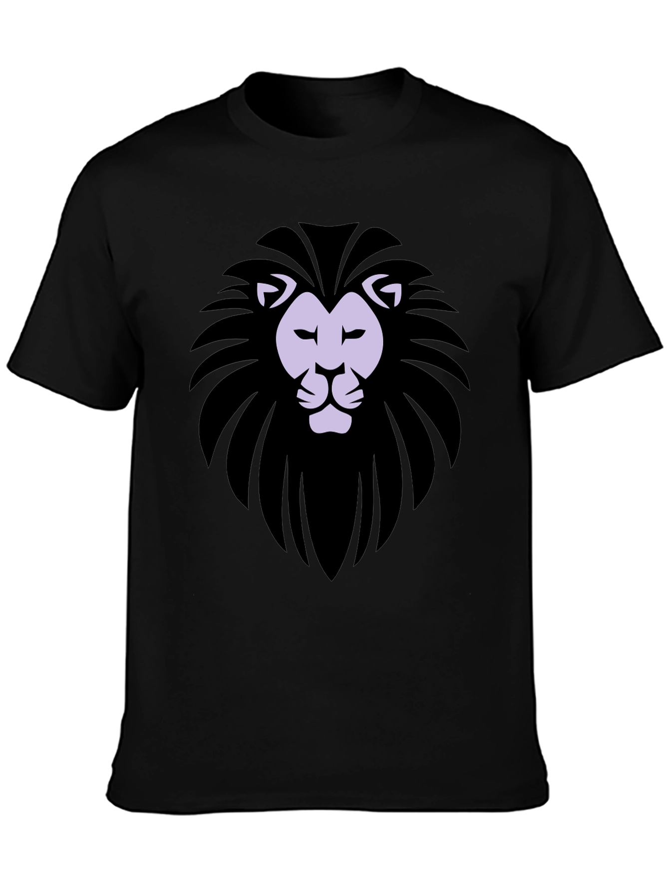 Black Lion Graphic Tee - Stylish Mens T-Shirt