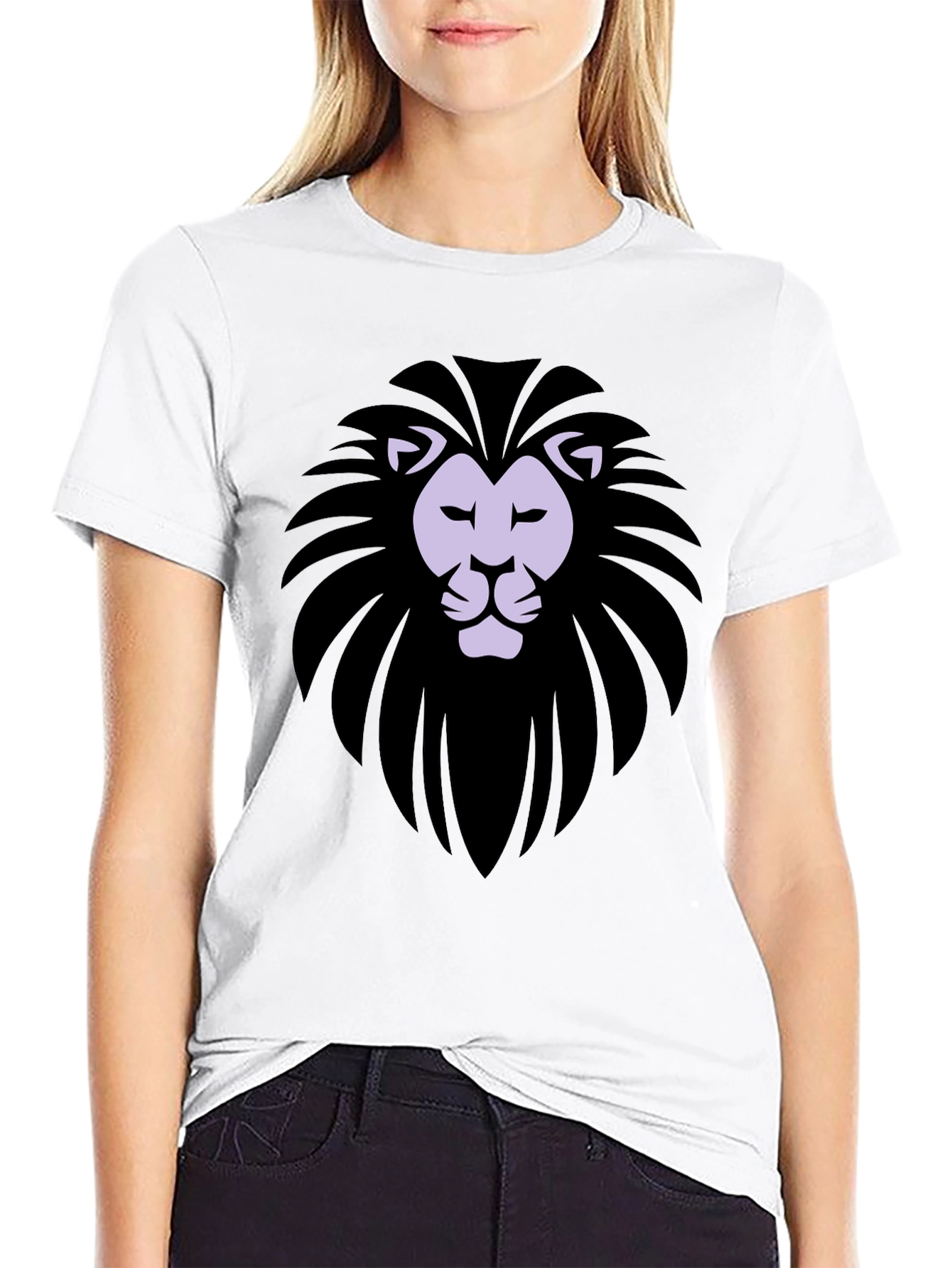Black Lion Graphic Tee - Stylish Mens T-Shirt