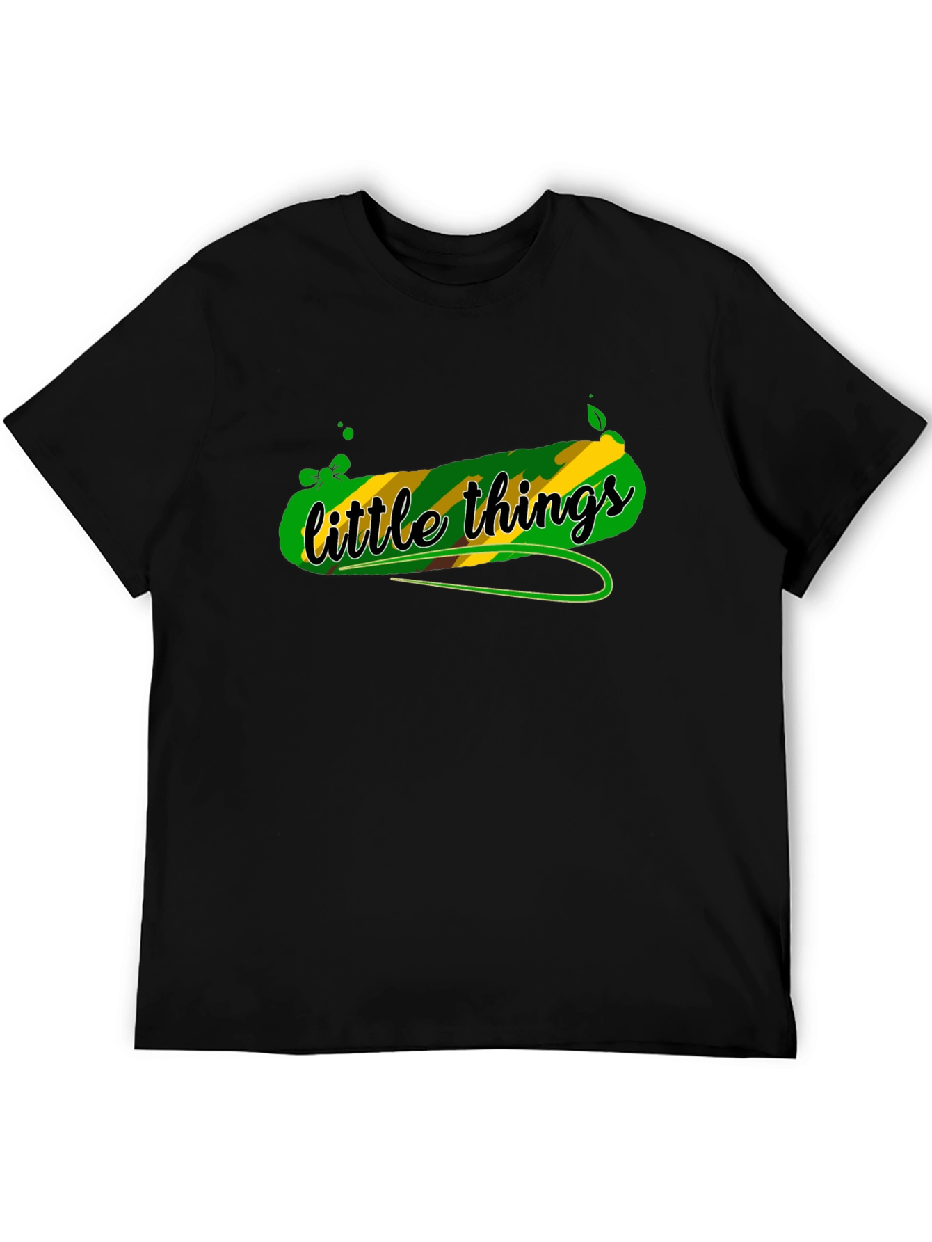 Little Things Reggae T-Shirt - Black