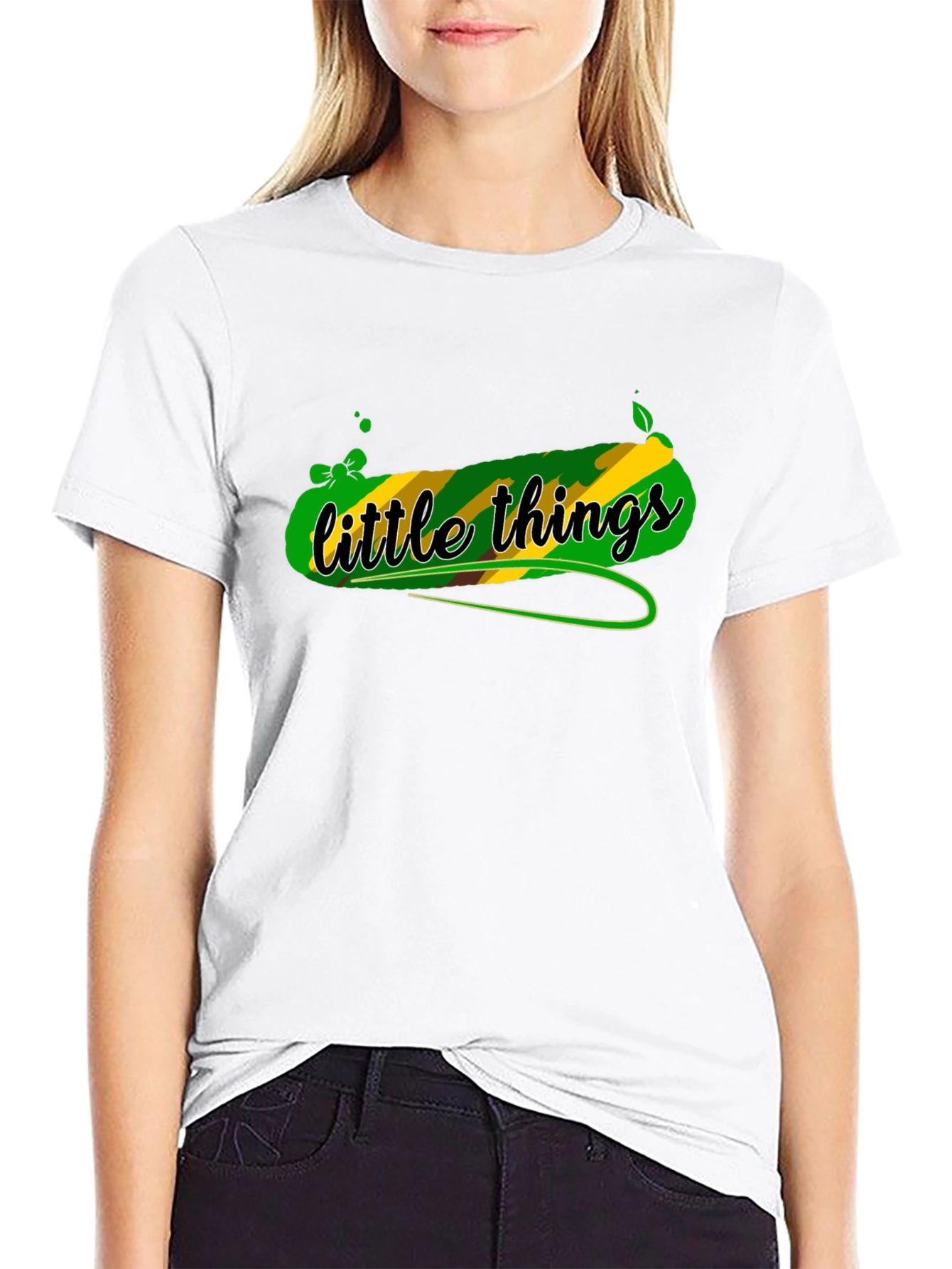 Little Things Reggae T-Shirt - Black