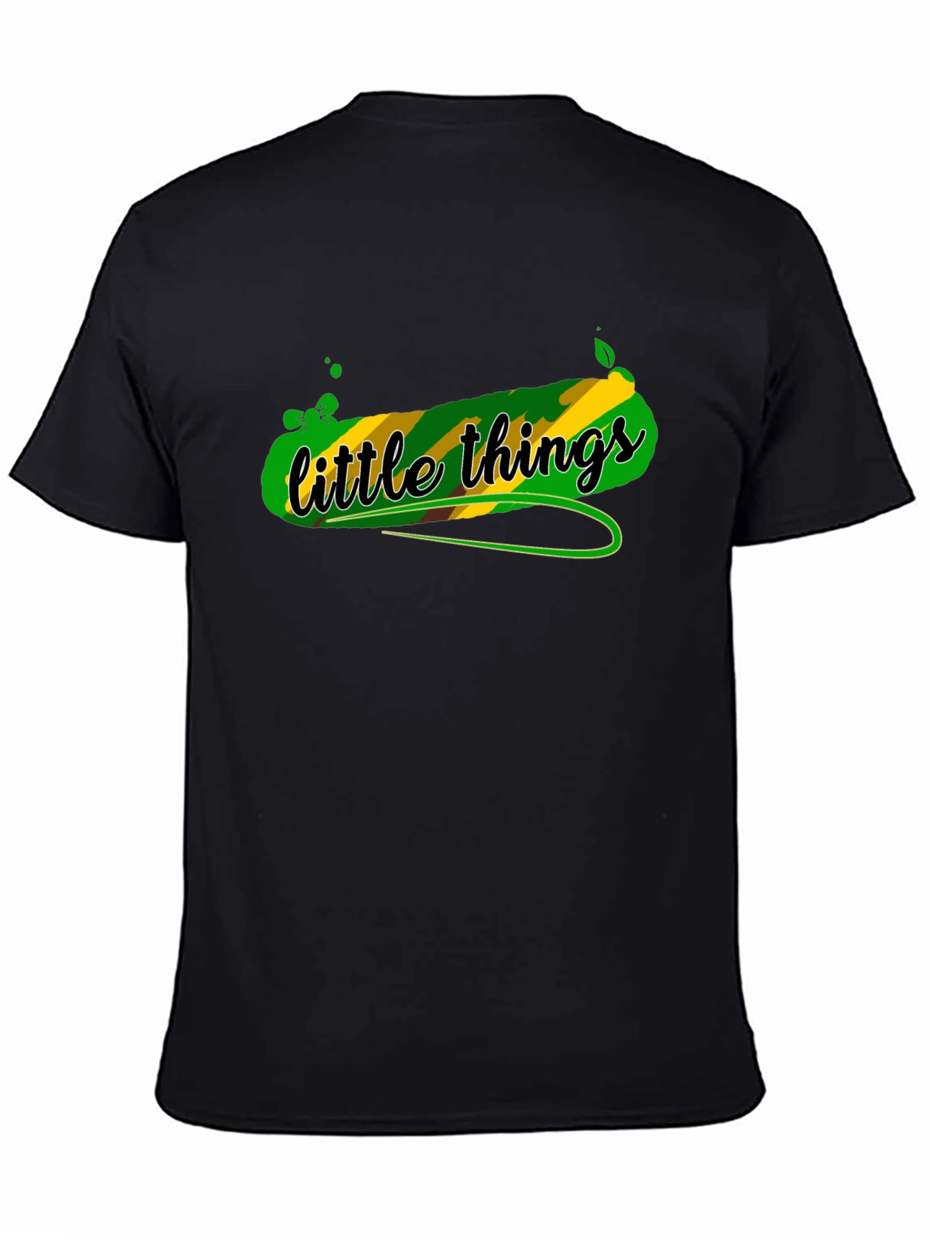 Little Things Reggae T-Shirt - Black