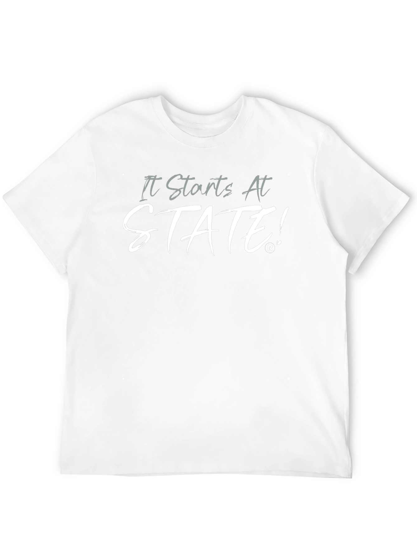 It Starts At STATE! Graphic Tee - Black