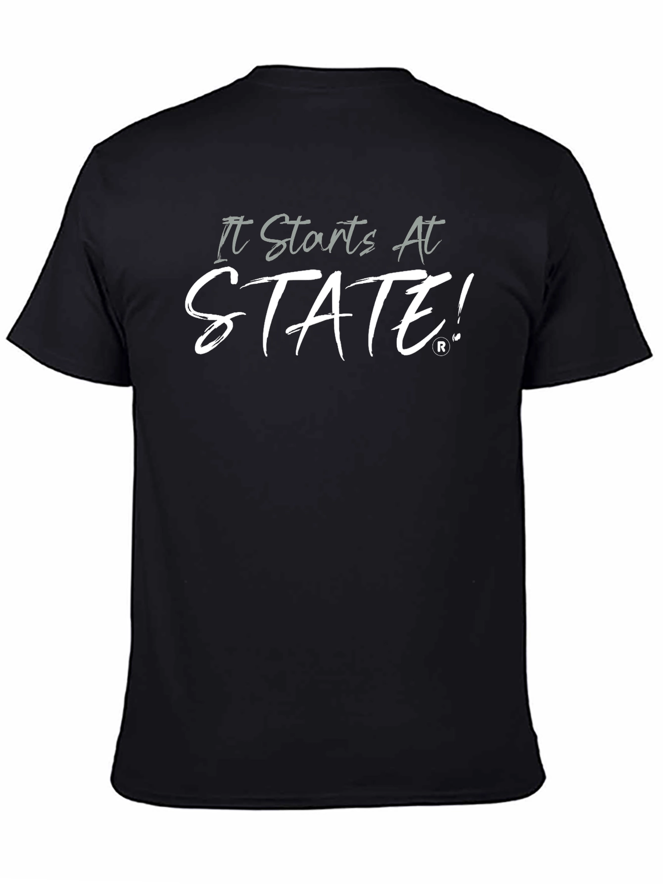 It Starts At STATE! Graphic Tee - Black