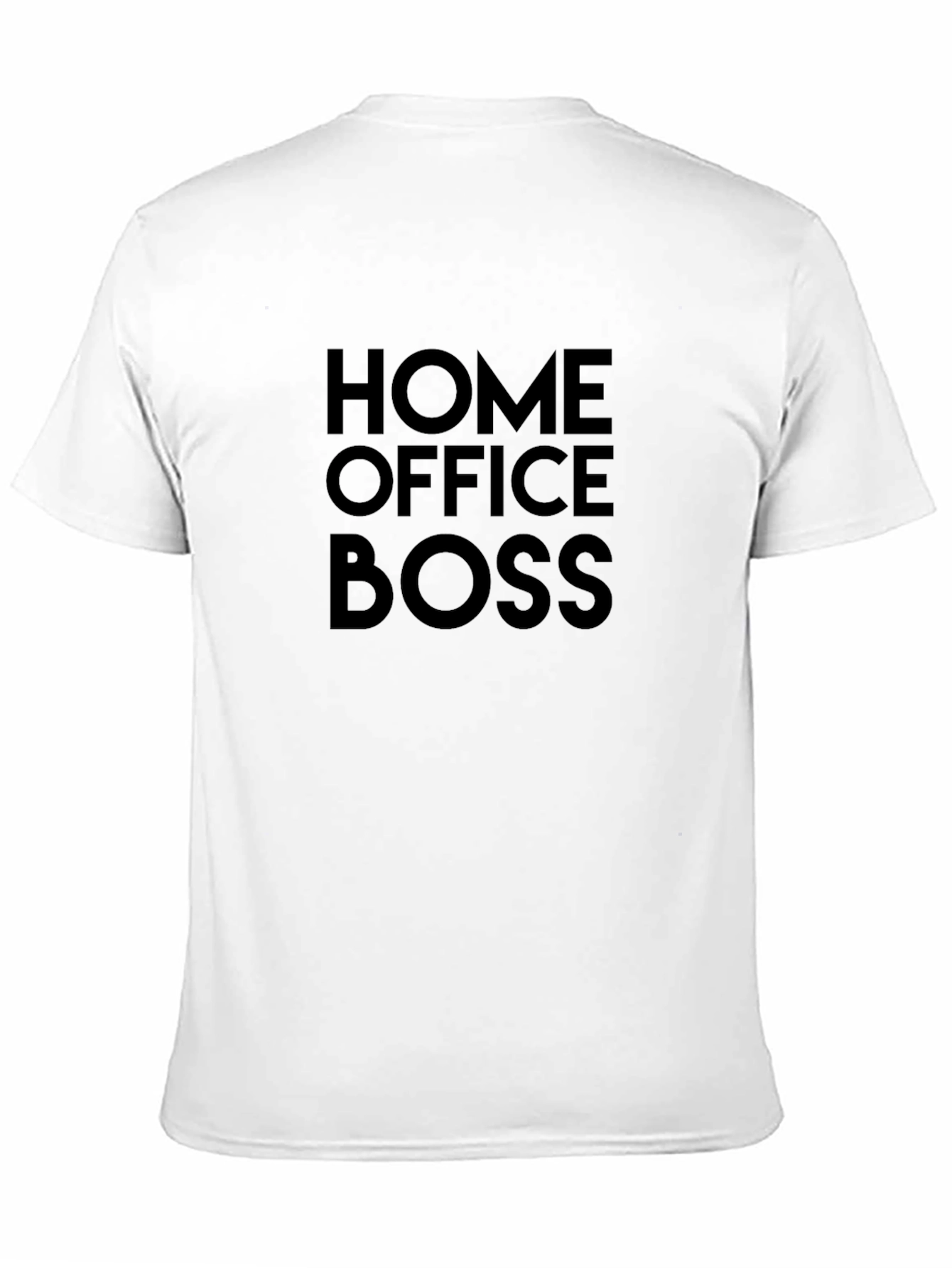 Home Office Boss T-Shirt - Black