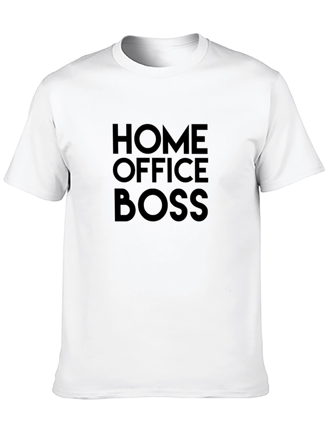 Home Office Boss T-Shirt - Black
