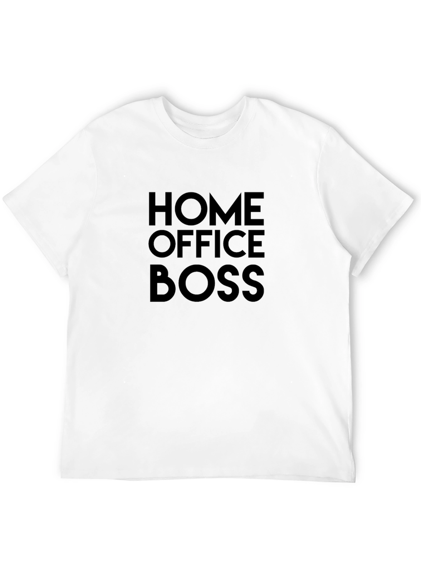 Home Office Boss T-Shirt - Black