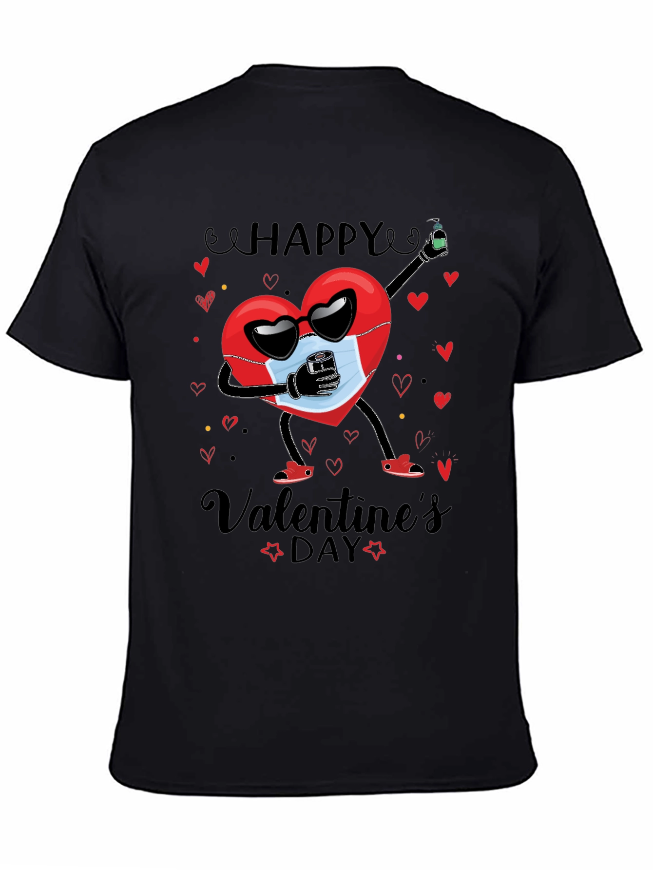 Valentines Day Heart Graphic T-Shirt - Unisex