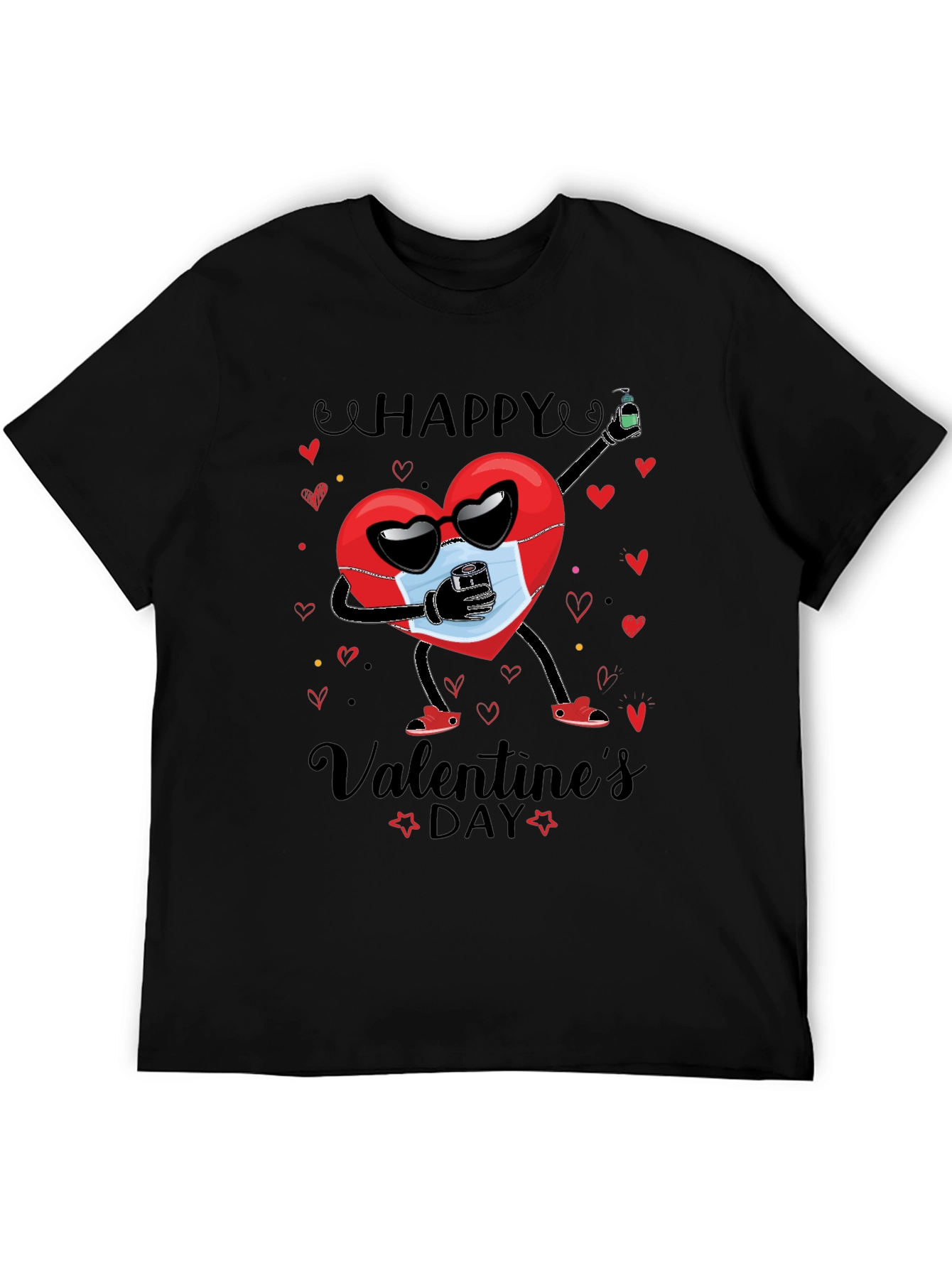 Valentines Day Heart Graphic T-Shirt - Unisex