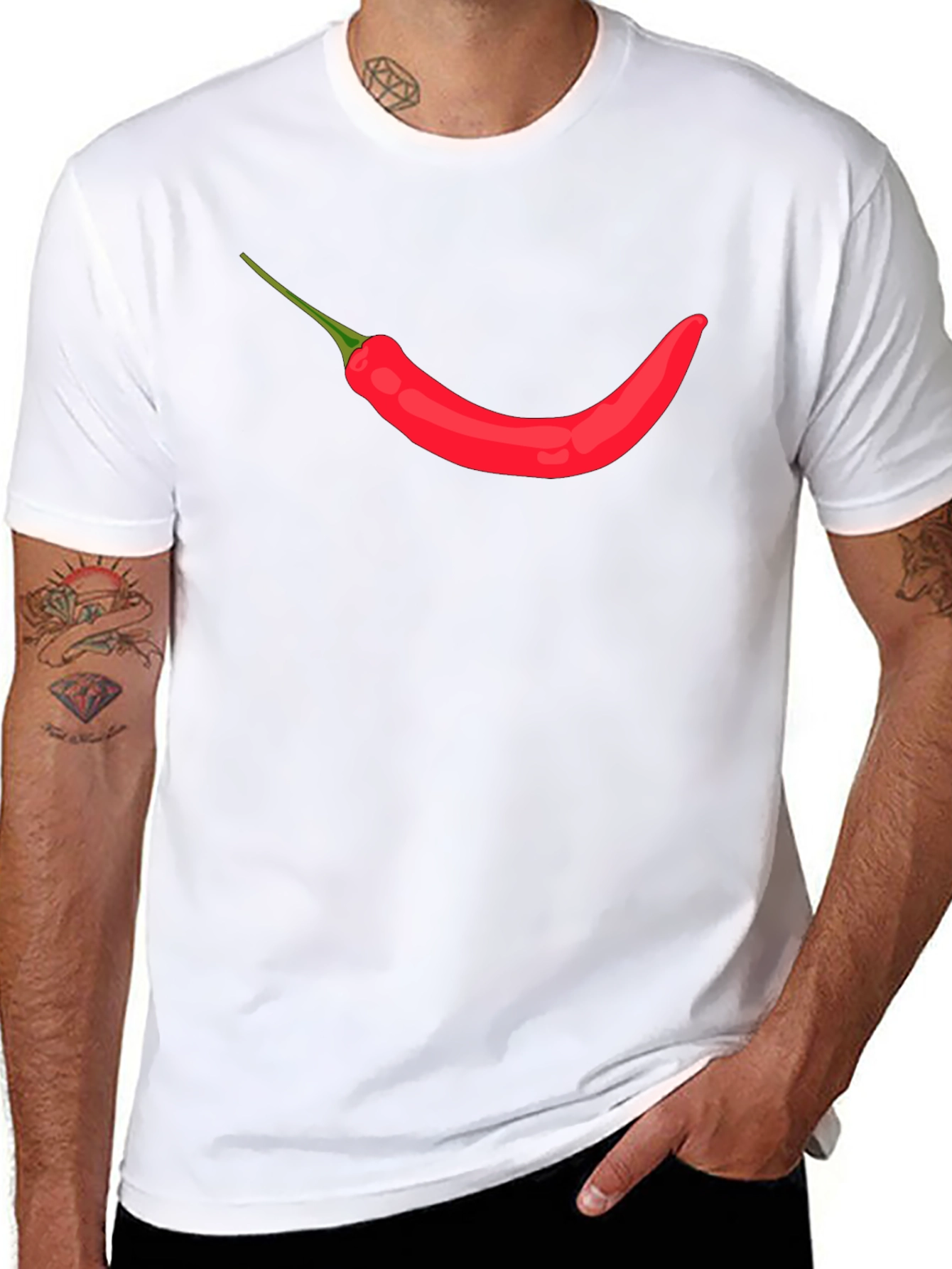Chili Pepper Graphic Tee - Spicy Style