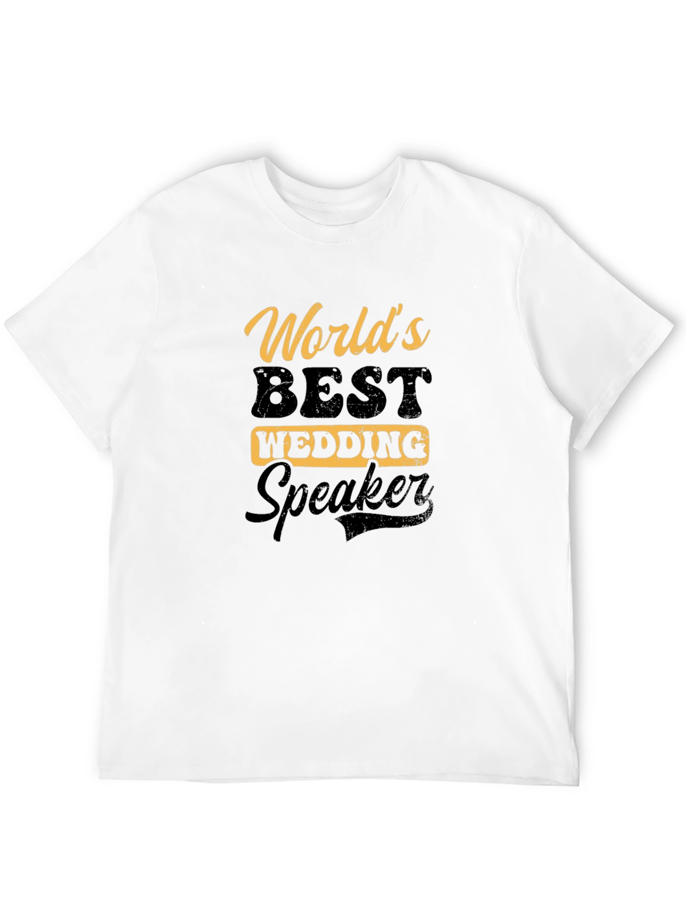 Worlds Best Wedding Speaker Tee