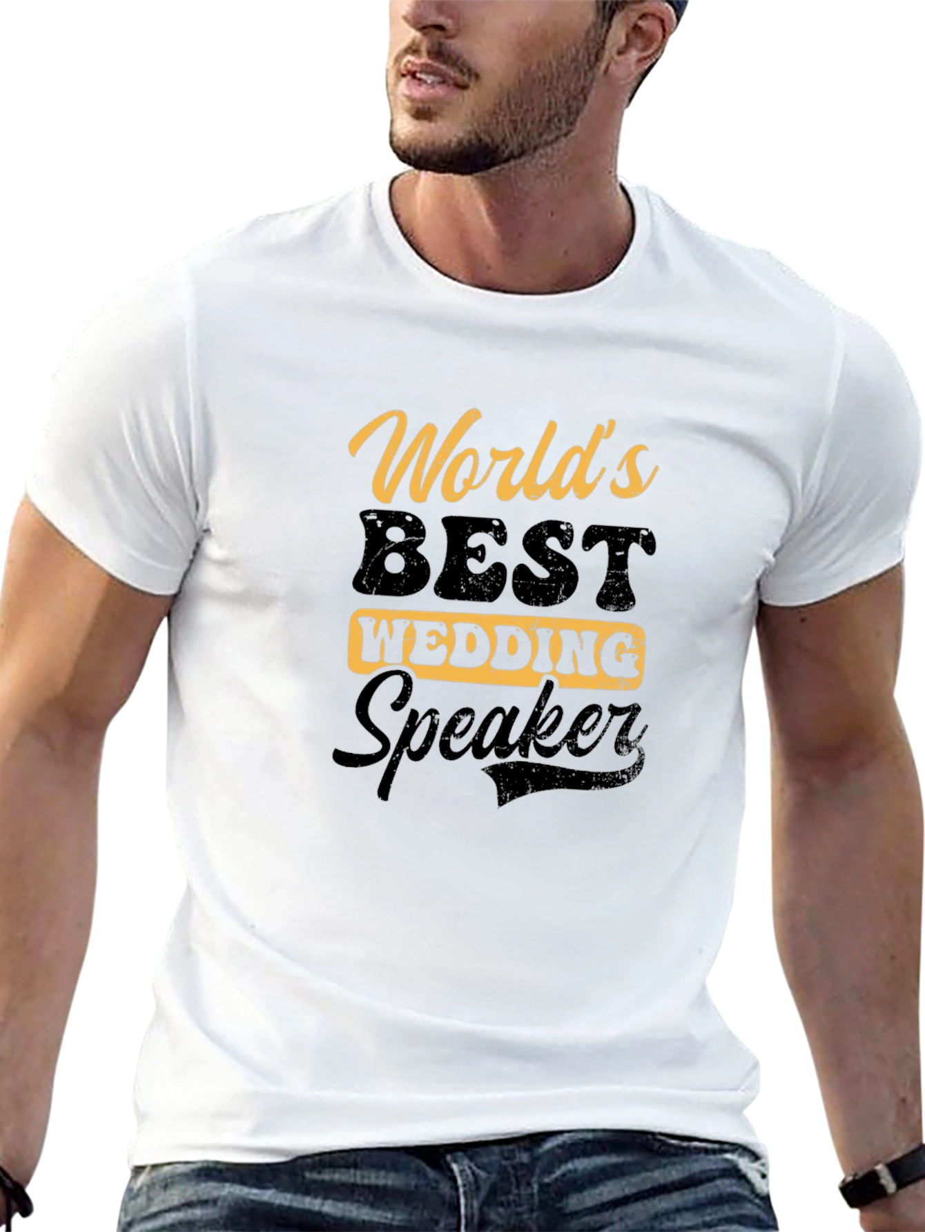 Worlds Best Wedding Speaker Tee