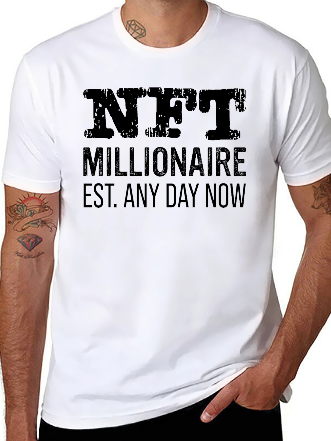 NFT Millionaire T-Shirt - Crypto Investor Tee