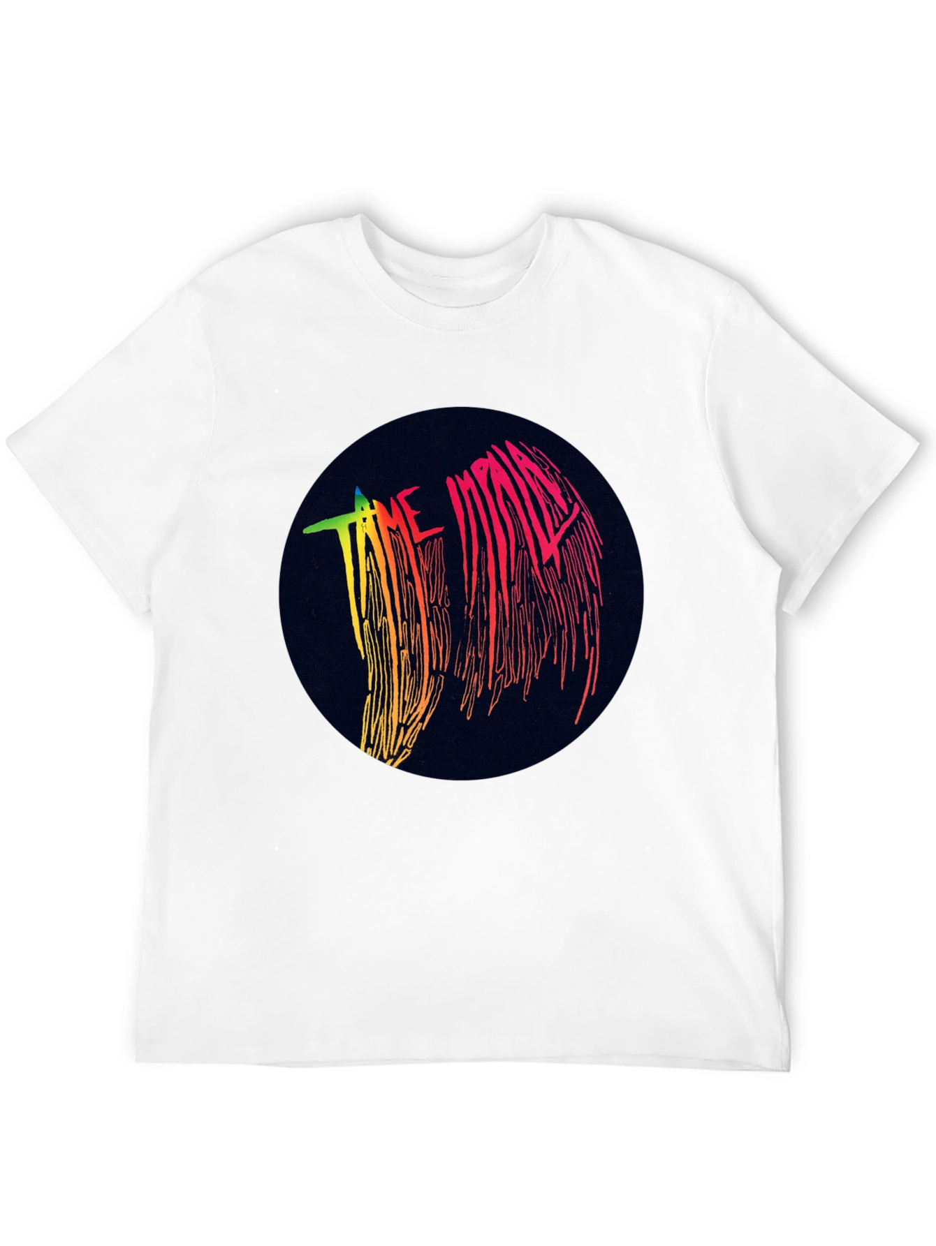 Tame Impala Graphic Black T-Shirt - Retro Style