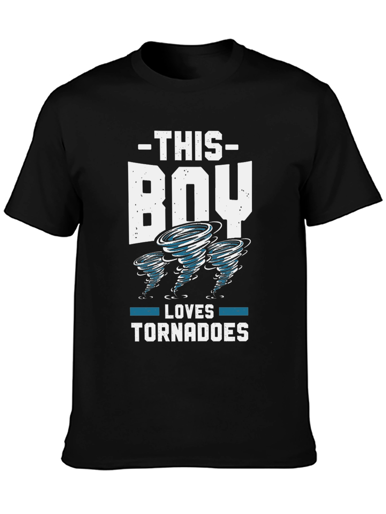 Tornado Lover Boy Black Graphic Tee