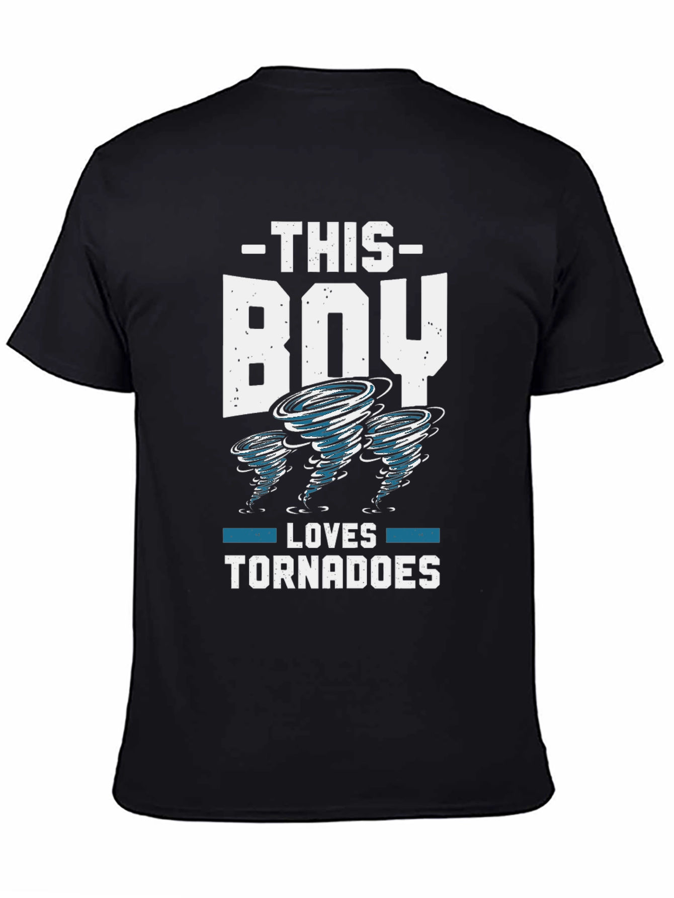 Tornado Lover Boy Black Graphic Tee