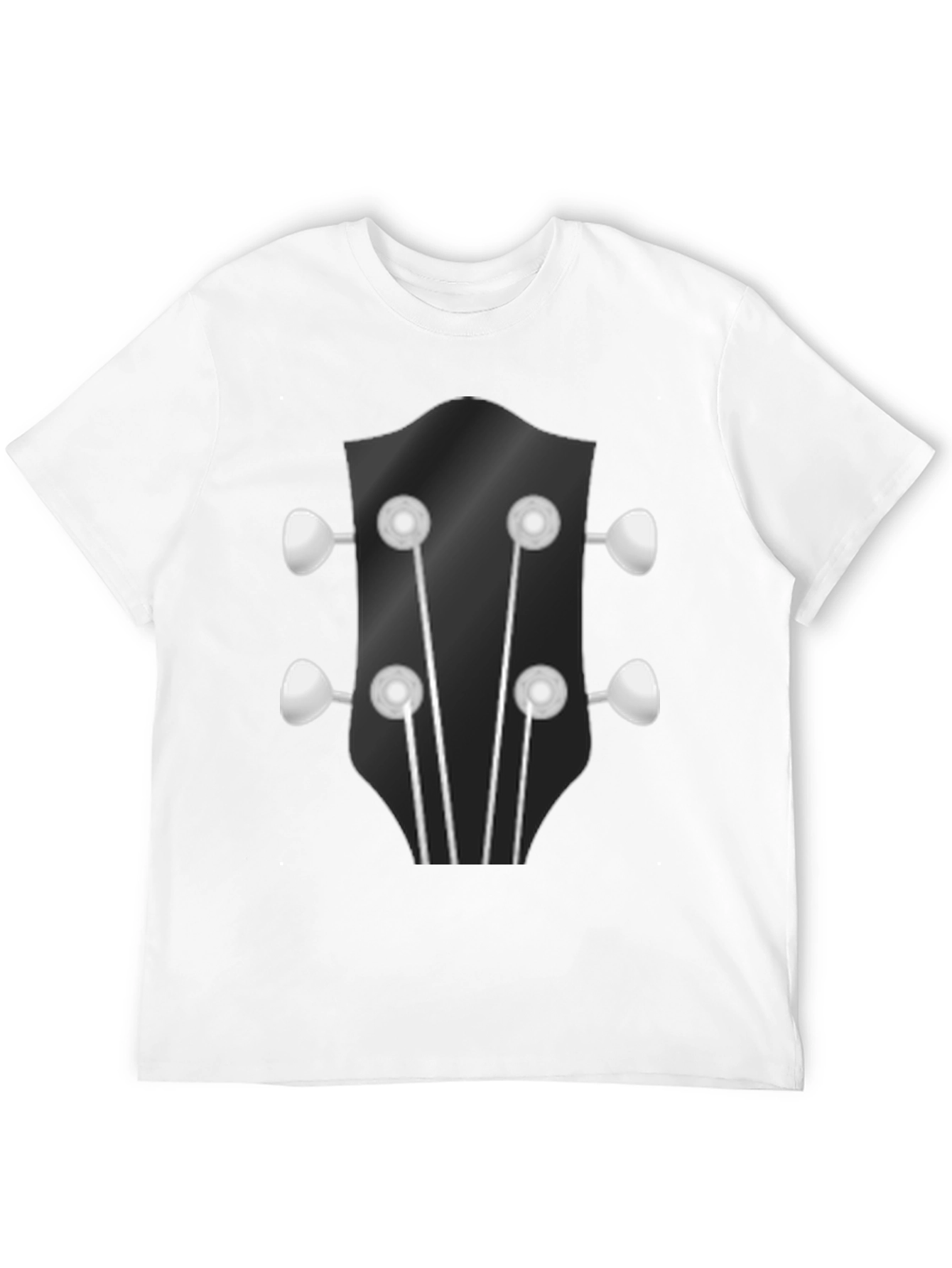 Guitar Headstock Graphic Tee - Music Lovers Shirt