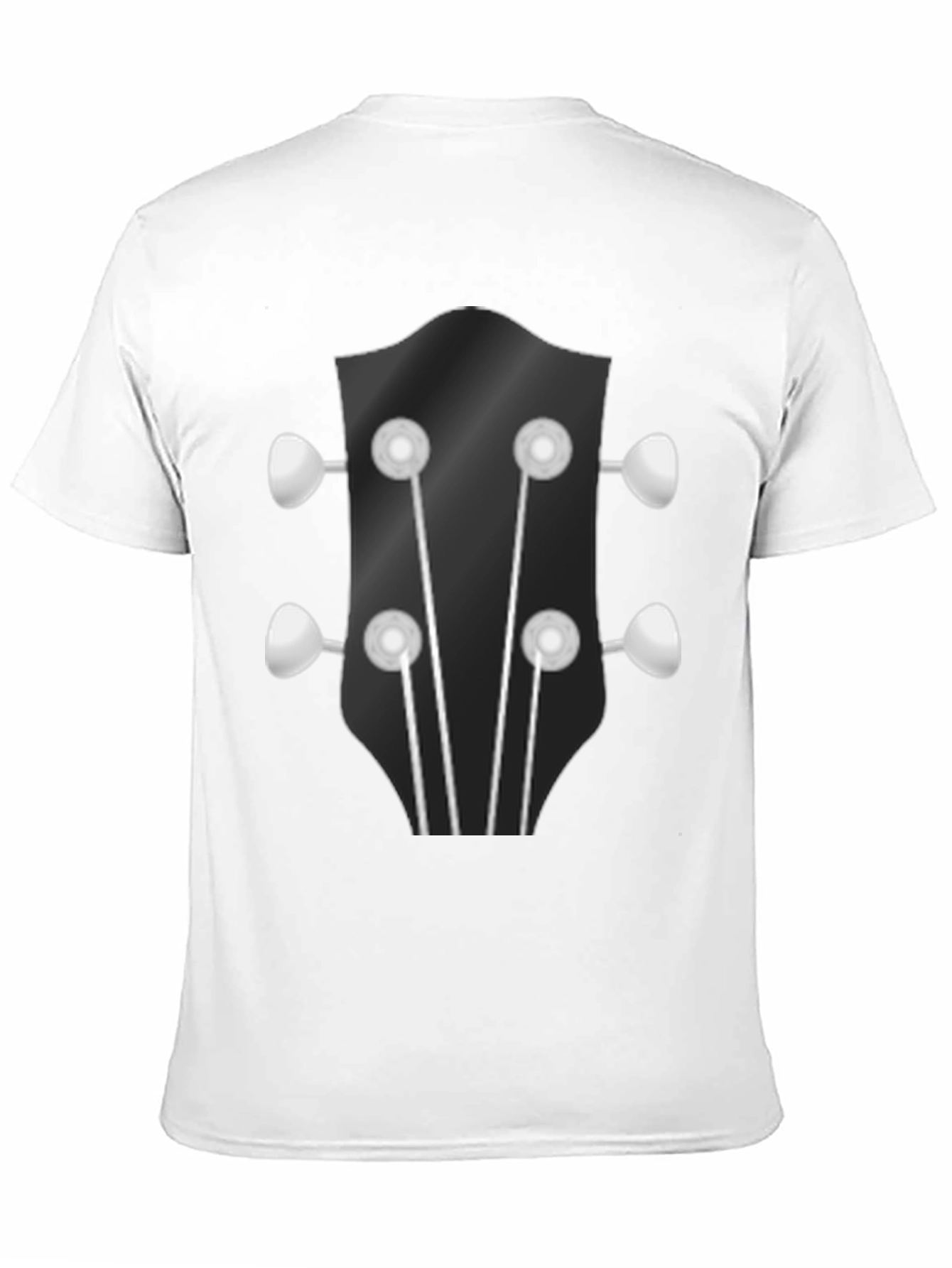 Guitar Headstock Graphic Tee - Music Lovers Shirt