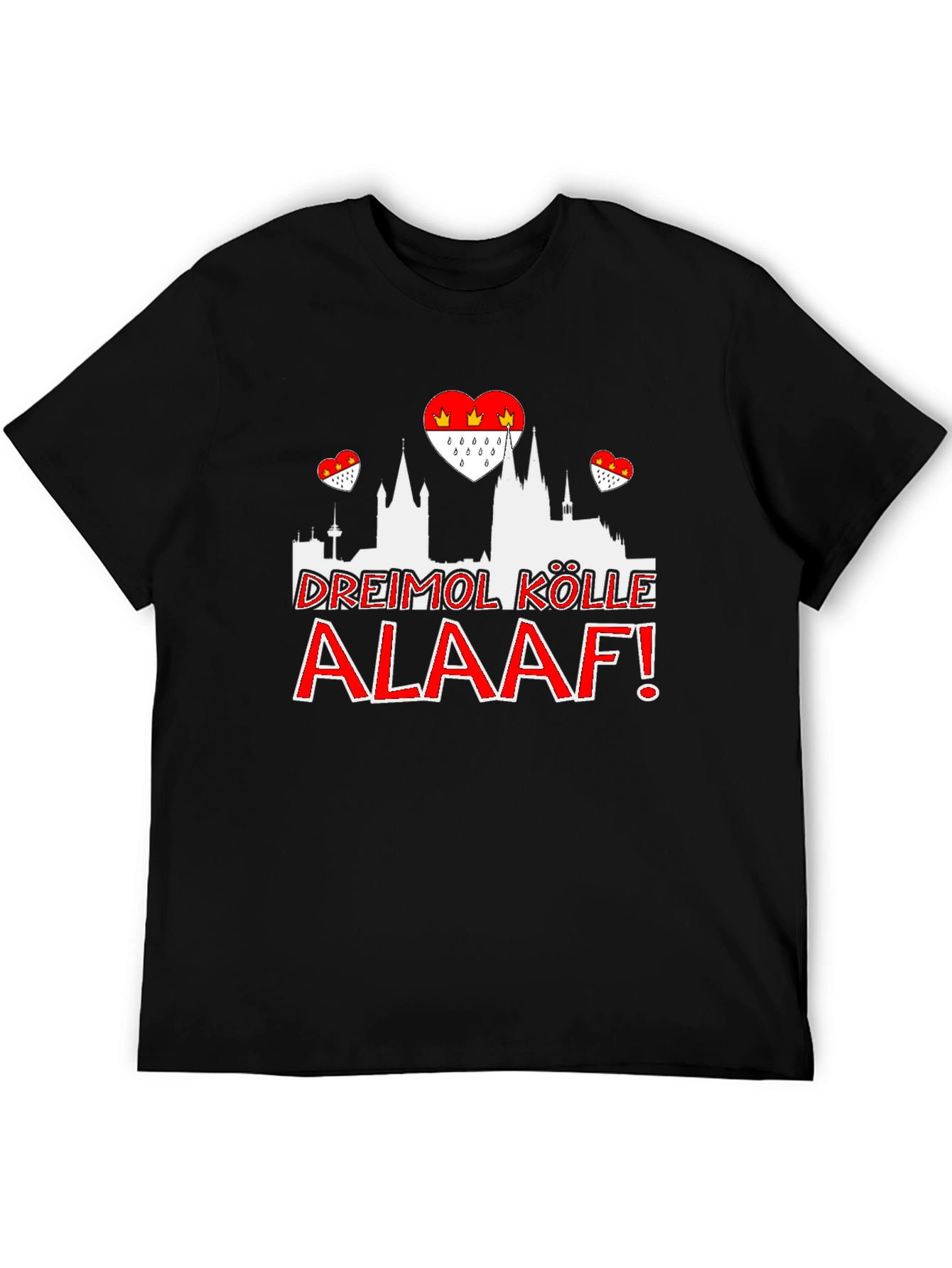Cologne Germany Skyline T-Shirt Alaaf Carnival