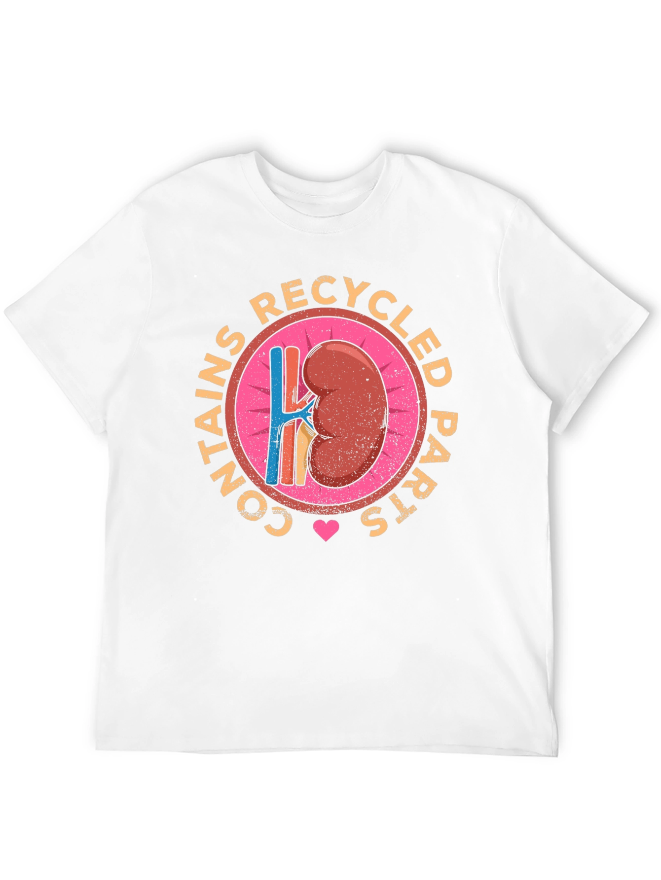Recycled Parts Kidney Graphic T-Shirt