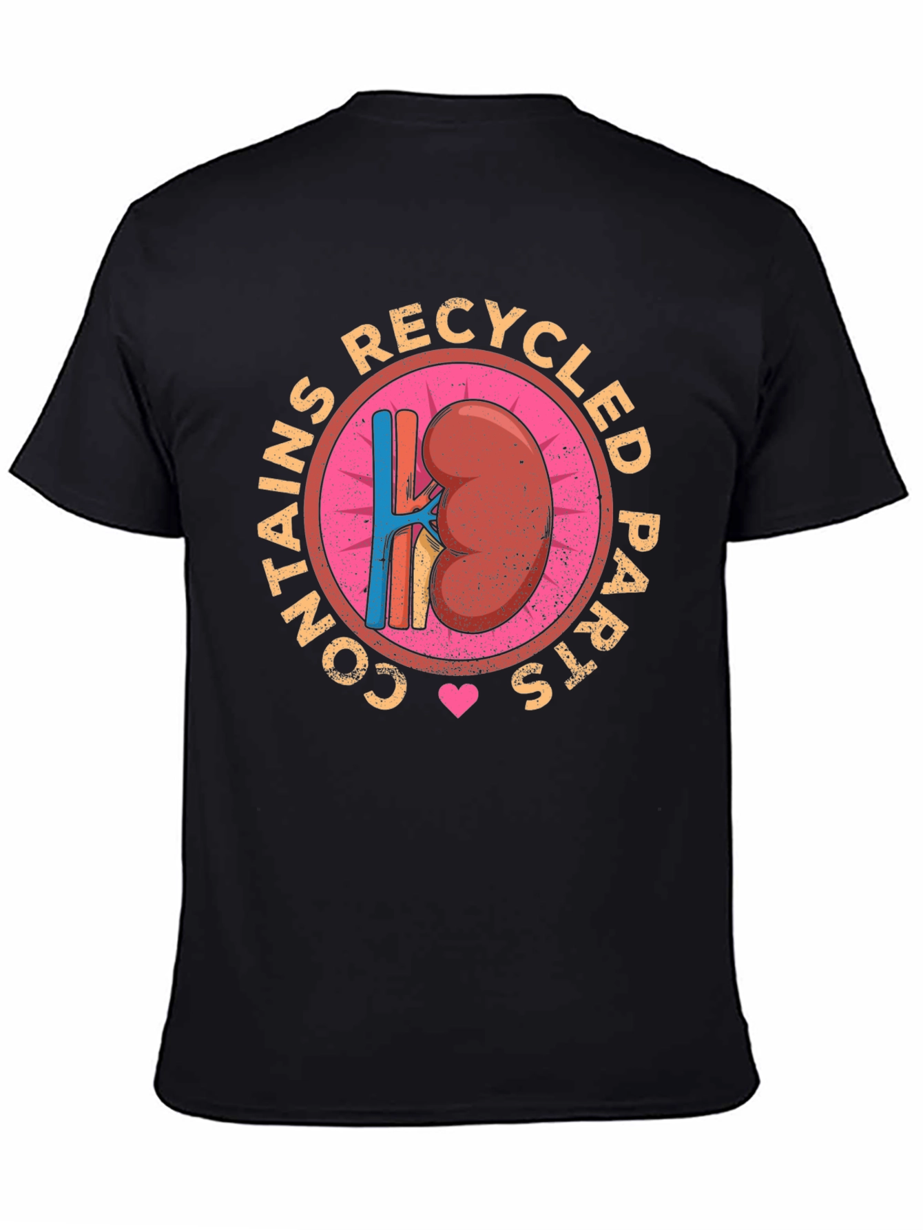 Recycled Parts Kidney Graphic T-Shirt