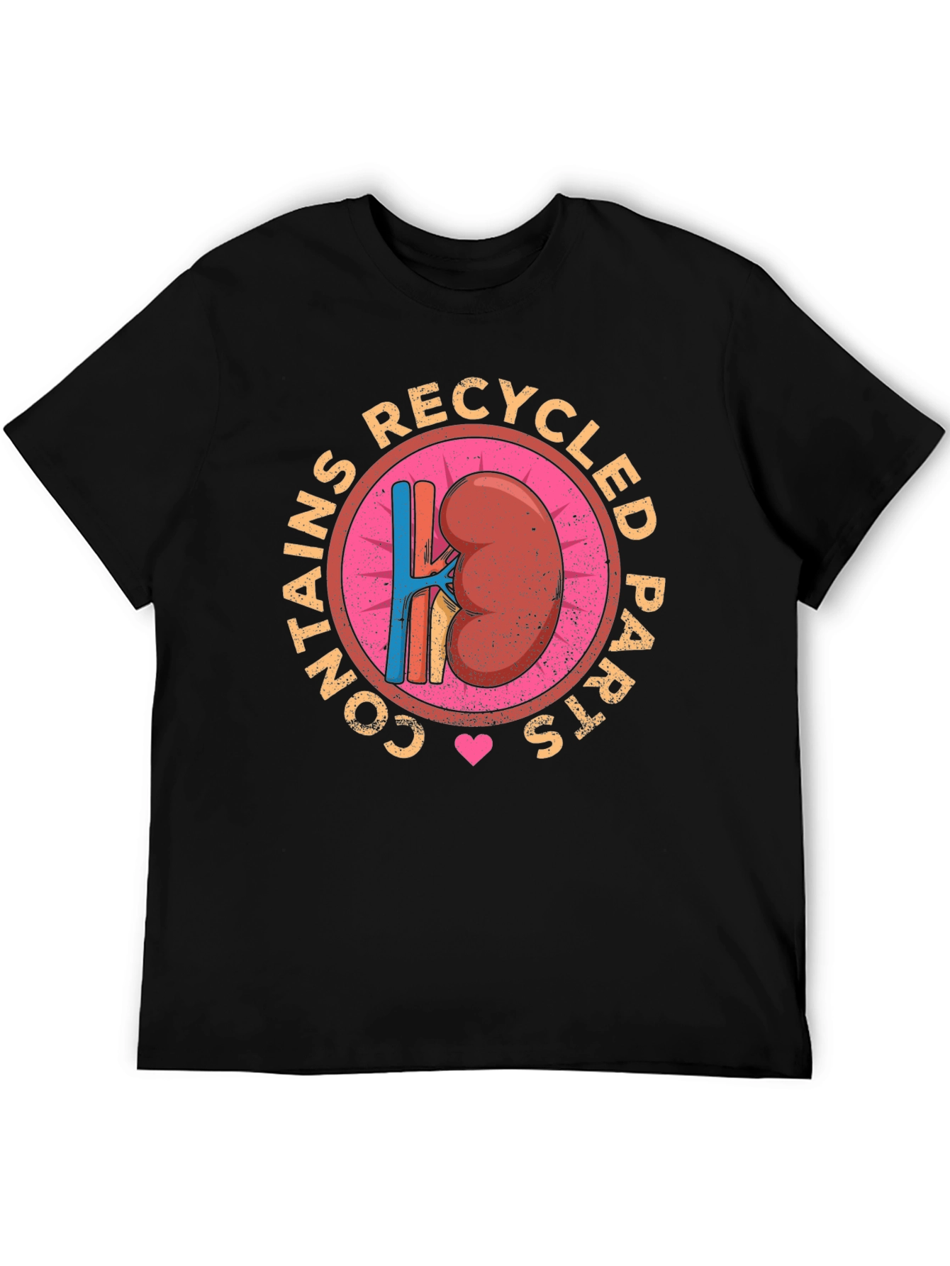 Recycled Parts Kidney Graphic T-Shirt