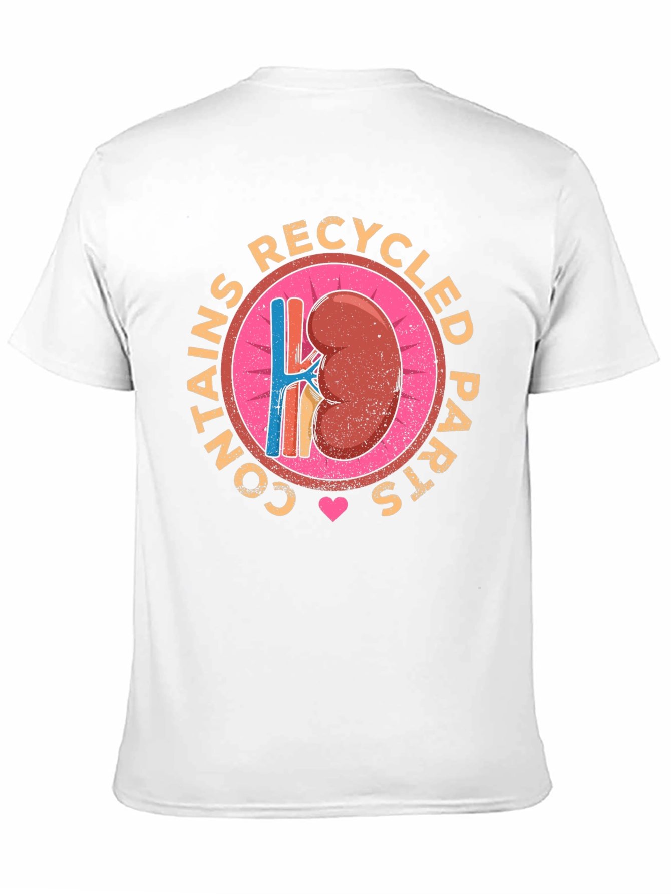 Recycled Parts Kidney Graphic T-Shirt