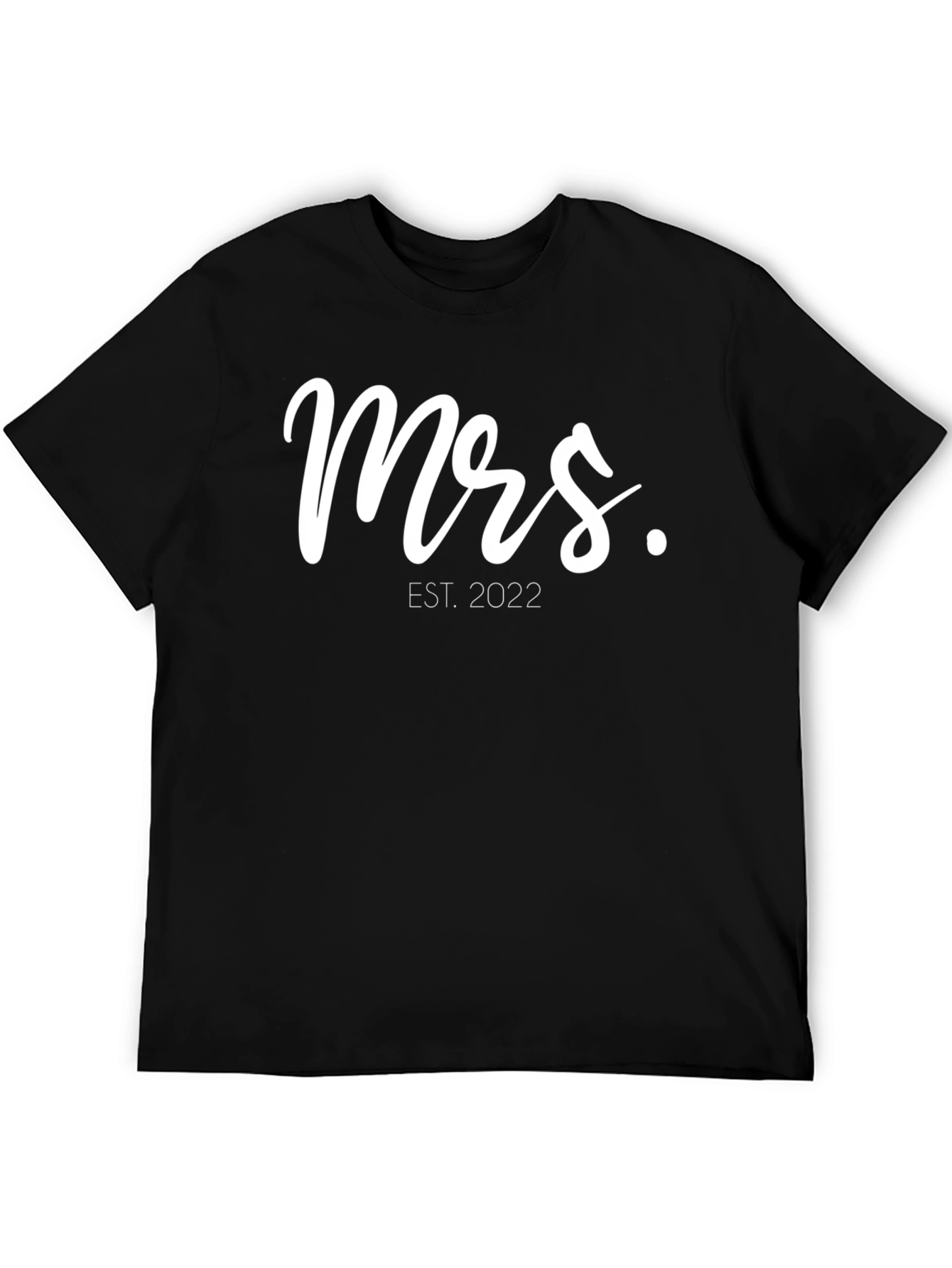 Mrs. EST. 2022 T-Shirt - Bride to Be Tee