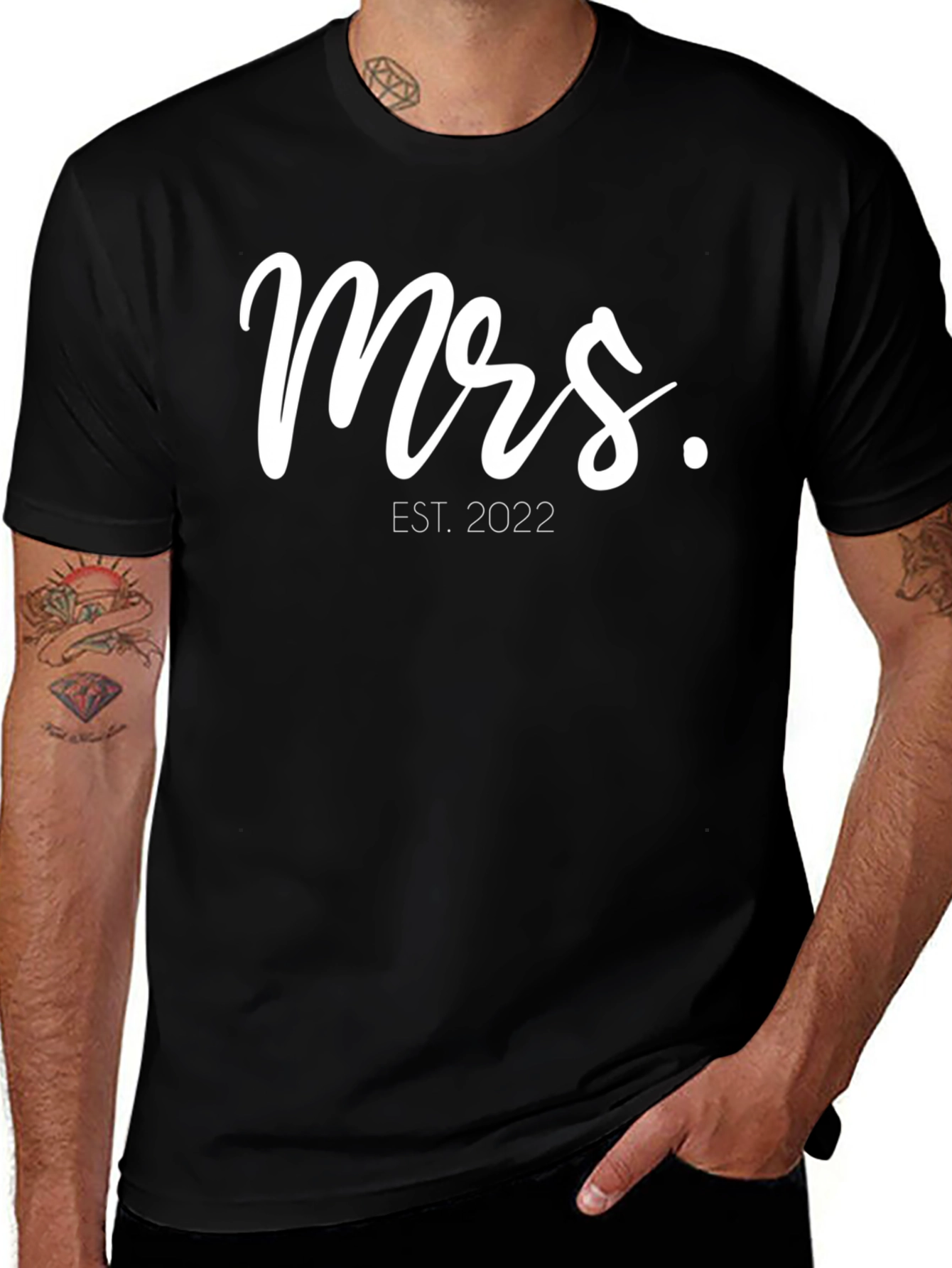 Mrs. EST. 2022 T-Shirt - Bride to Be Tee