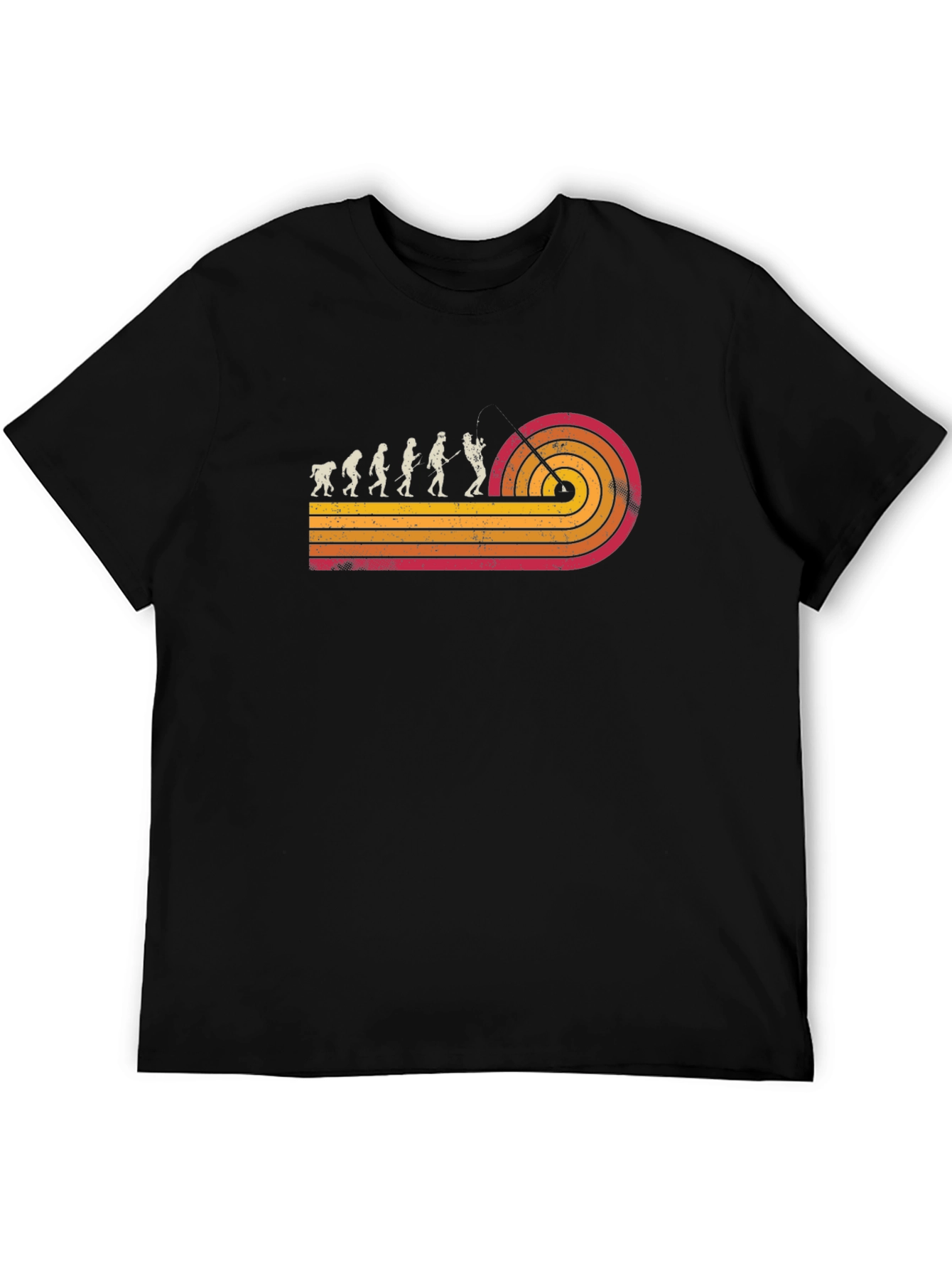Retro Evolution Disc Golf T-Shirt